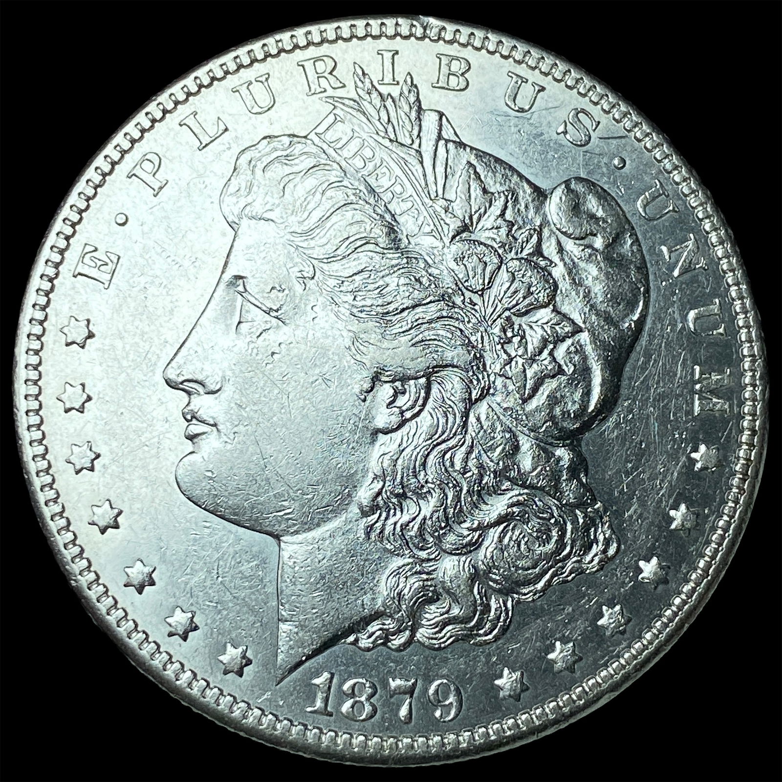 1879-S Rev 78 Silver Morgan Dollar CLOSELY UNCIRCULATED: 1879-S Rev 78 Silver Morgan Dollar CLOSELY UNCIRCULATED