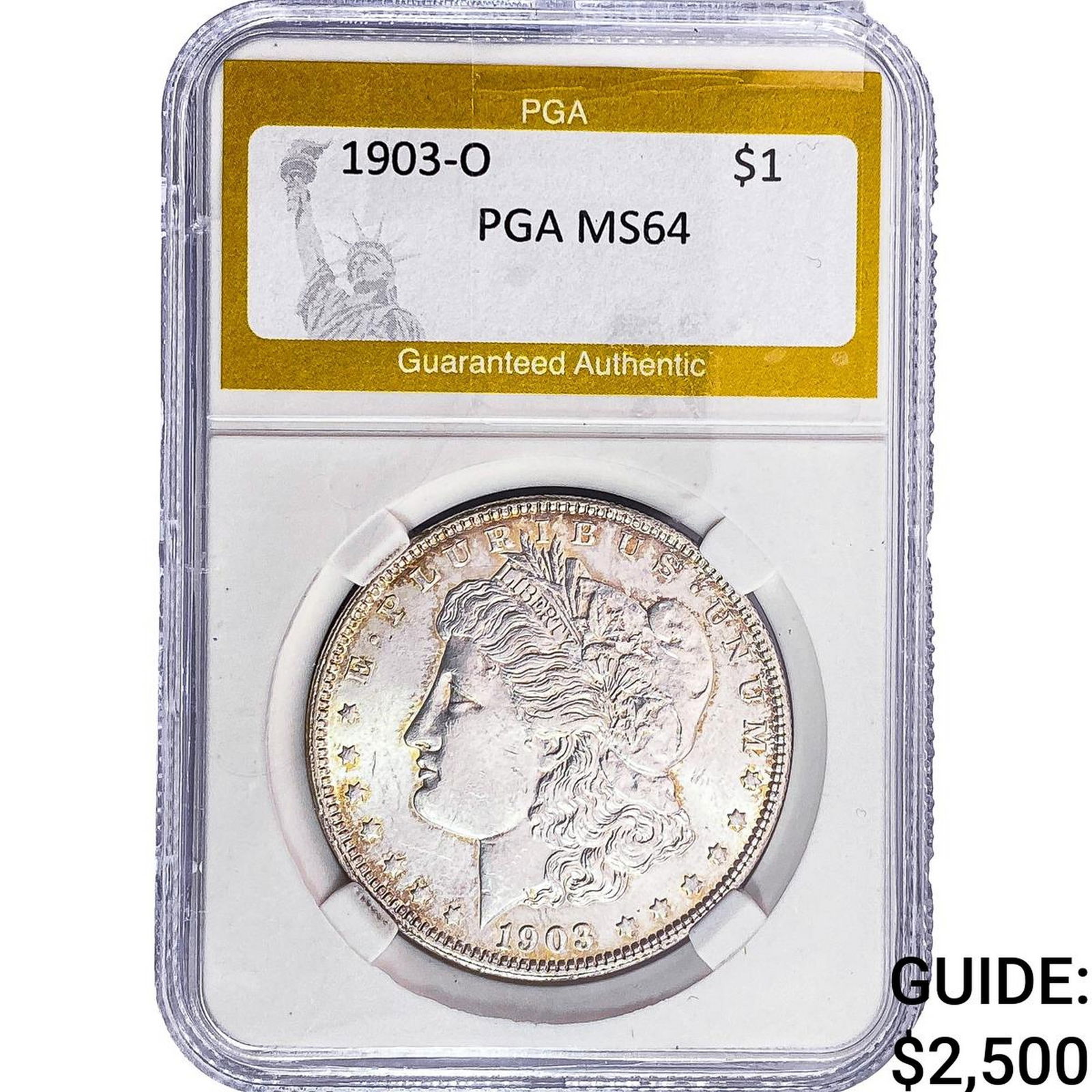 1903-O Morgan Silver Dollar PGA MS64 (1 of 2)