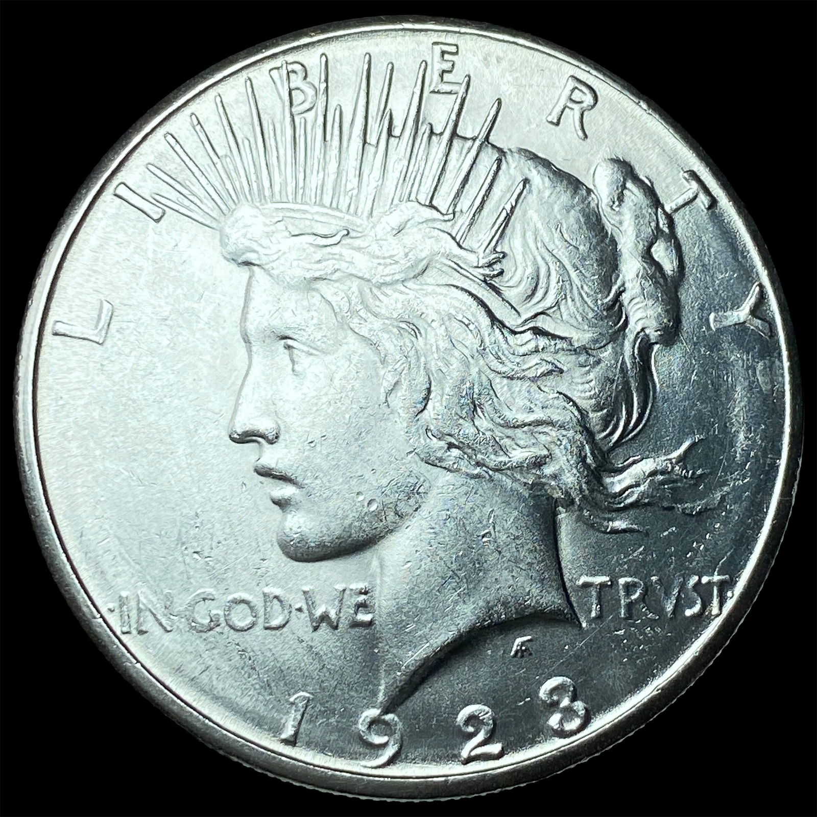 1923-S Peace Silver Dollar UNCIRCULATED: 1923-S Peace Silver Dollar UNCIRCULATED