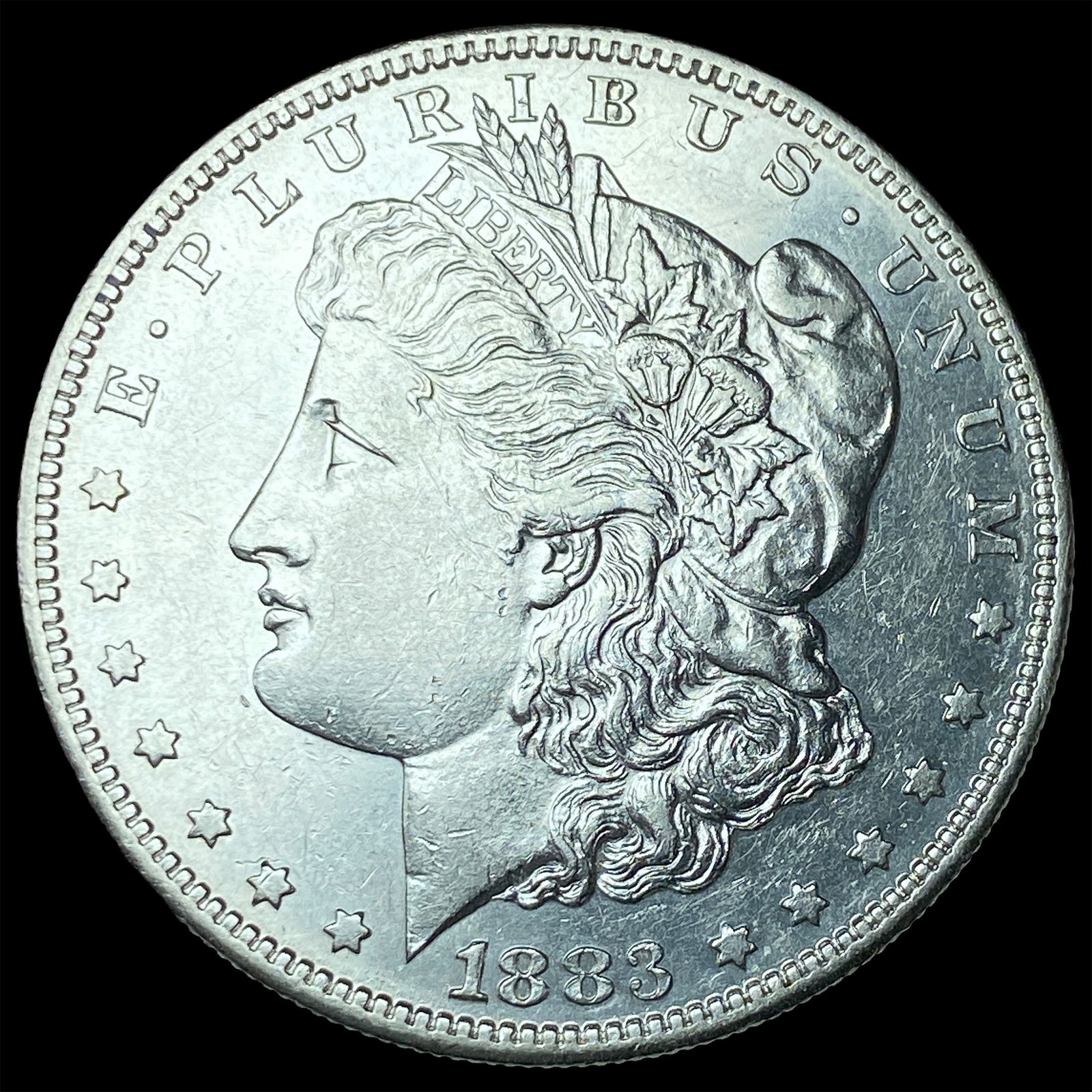 1883-S Silver Morgan Dollar CLOSELY UNCIRCULATED (1 of 2)