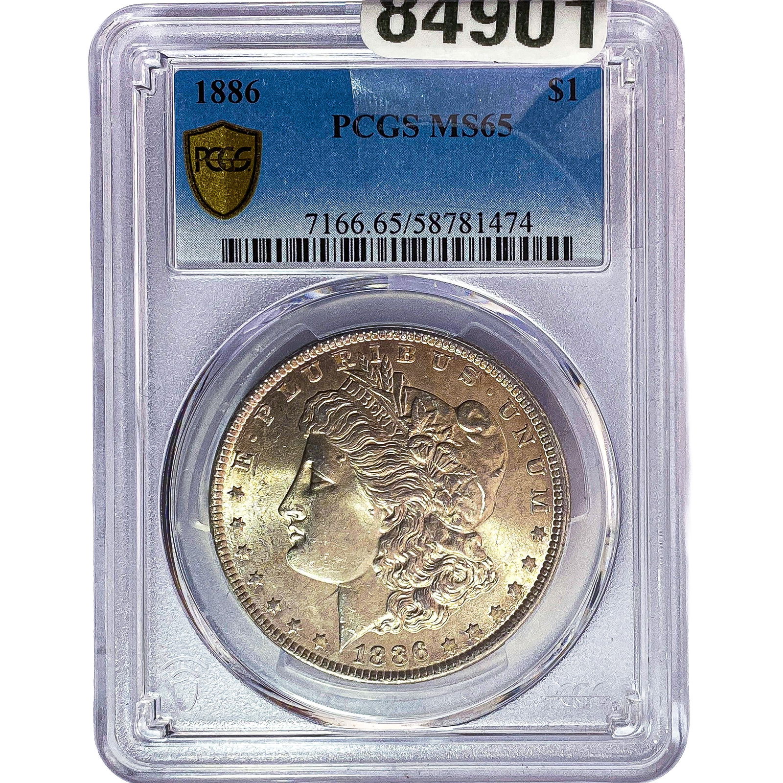 1886 Morgan Silver Dollar PCGS MS65 (1 of 2)
