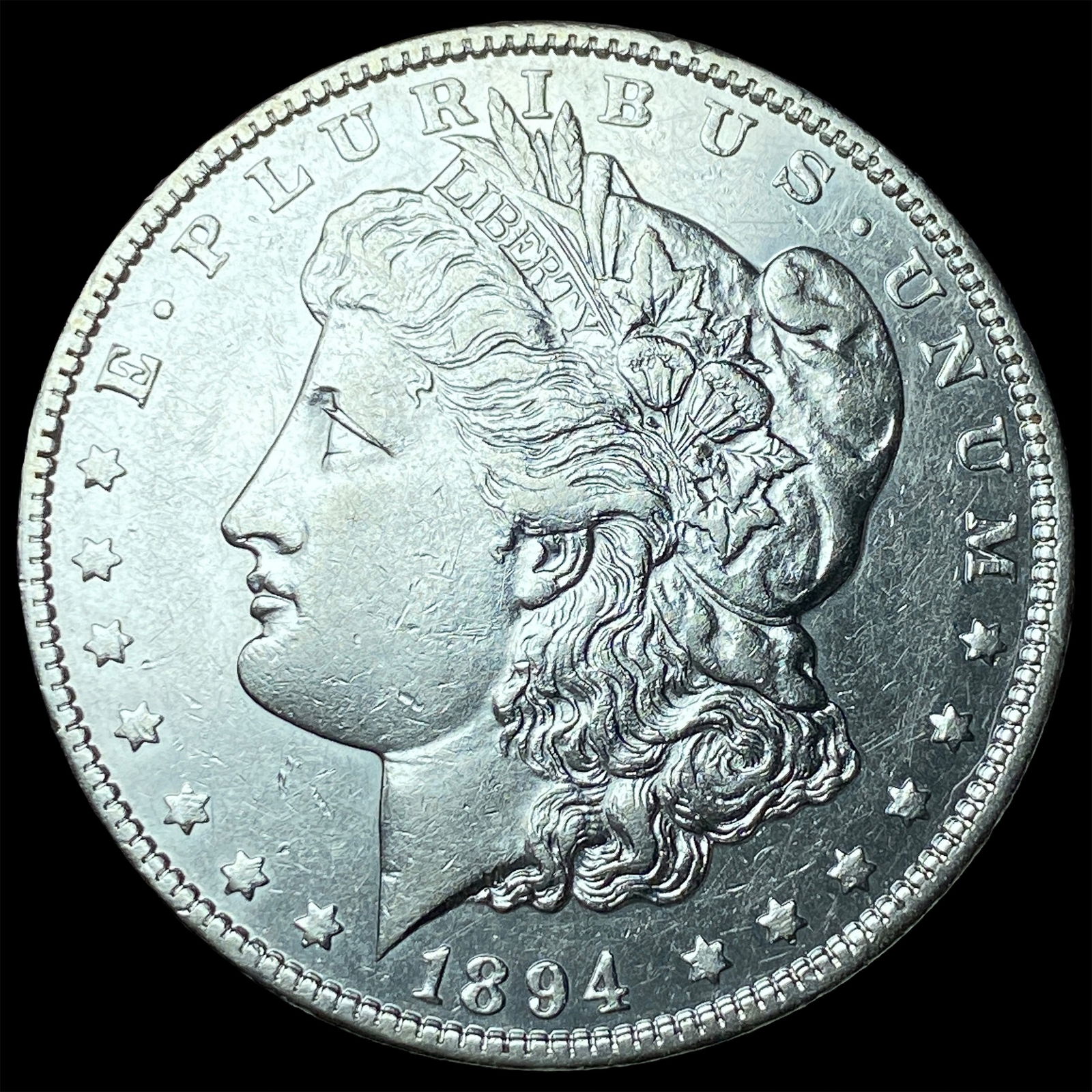 1894-O Silver Morgan Dollar CLOSELY UNCIRCULATED: 1894-O Silver Morgan Dollar CLOSELY UNCIRCULATED