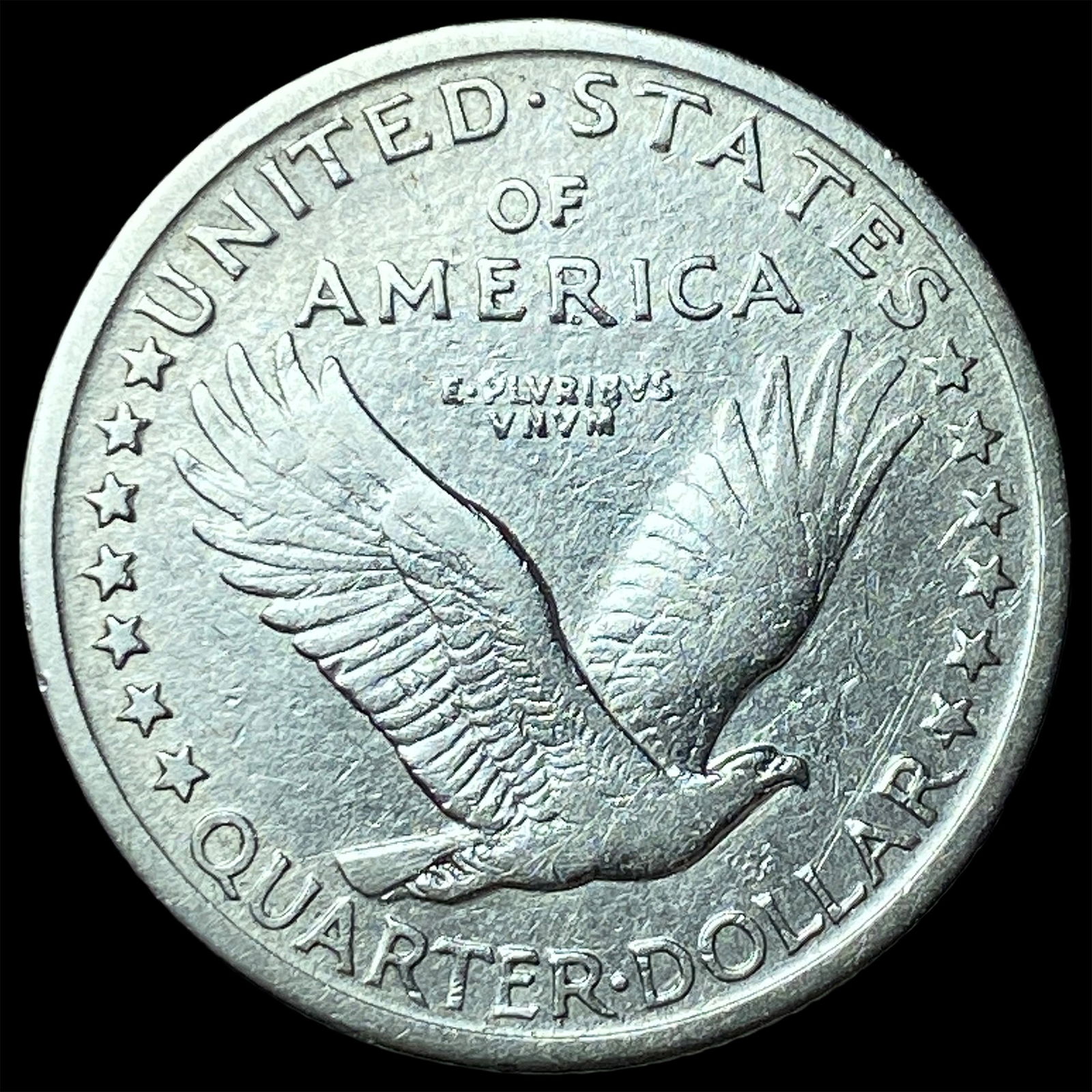 1917 Type 1 Standing Liberty Quarter NEARLY UNCIRCULATED - 2