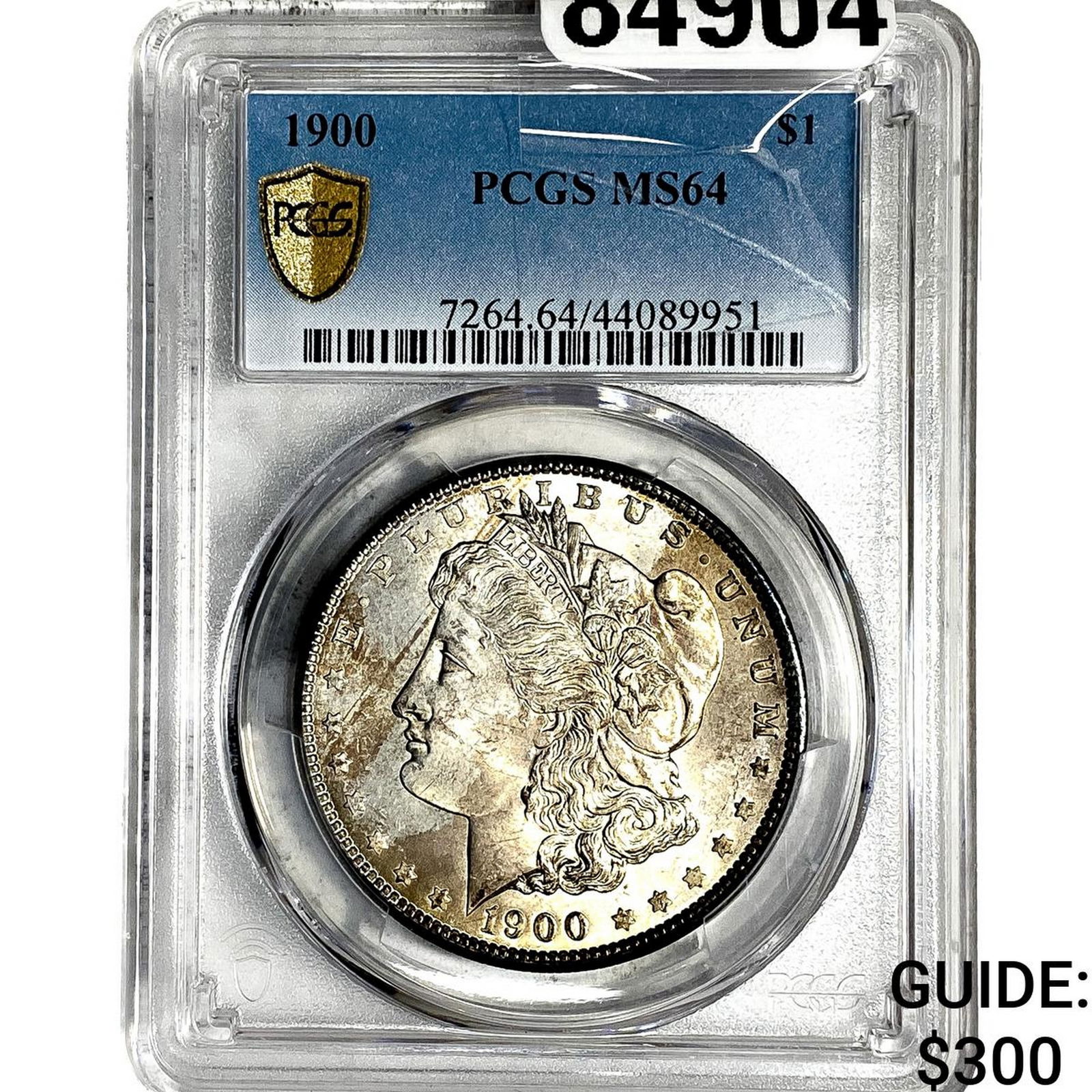 1900 Morgan Silver Dollar PCGS MS64: 1900 Morgan Silver Dollar PCGS MS64