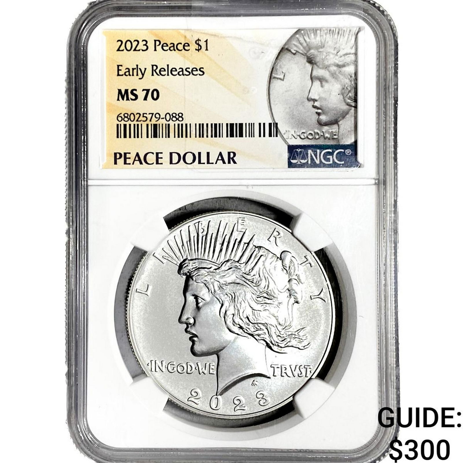 2023 Silver Peace Dollar NGC MS70 Early Releases: 2023 Silver Peace Dollar NGC MS70 Early Releases