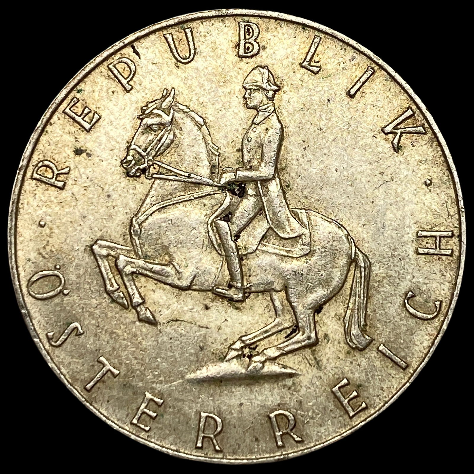 Austria Silver 5 Schillings NEARLY UNCIRCULATED: Austria Silver 5 Schillings NEARLY UNCIRCULATED