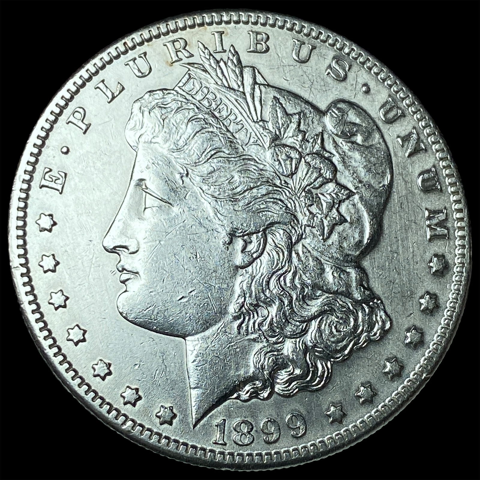 1899-S Silver Morgan Dollar CLOSELY UNCIRCULATED: 1899-S Silver Morgan Dollar CLOSELY UNCIRCULATED