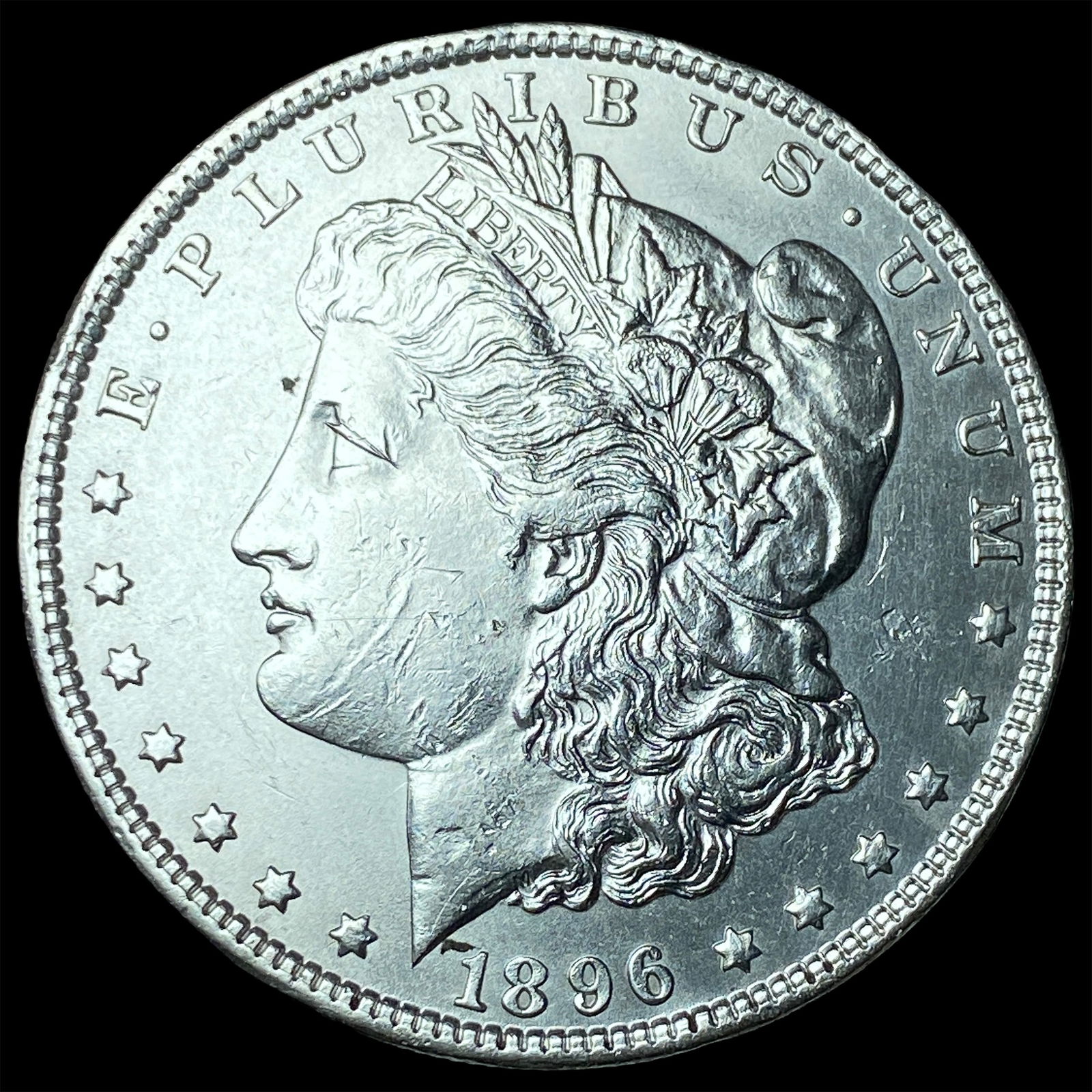1896 Morgan Silver Dollar CLOSELY UNCIRCULATED (1 of 2)