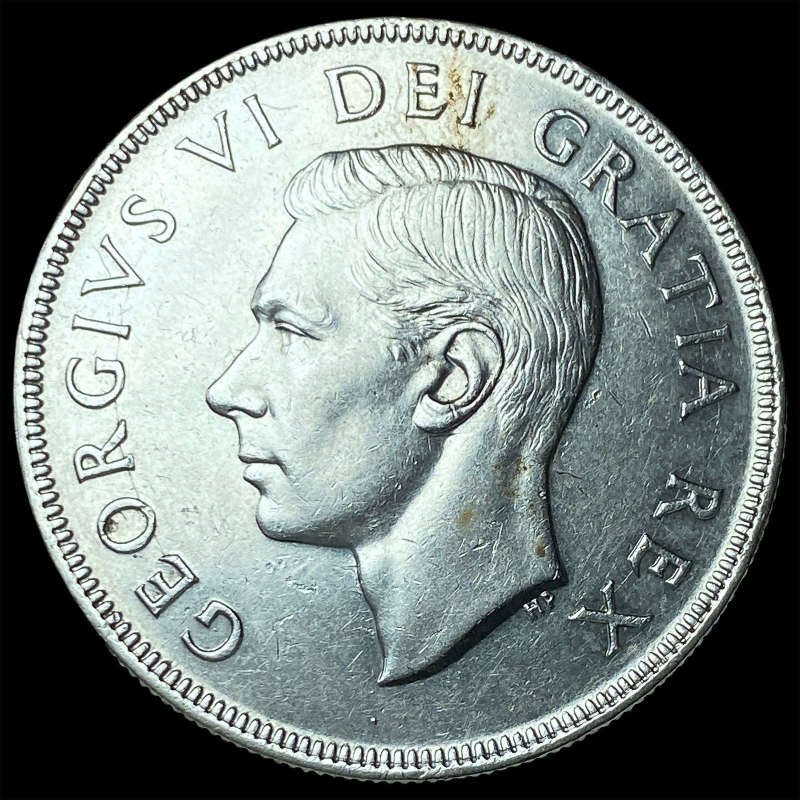 1952 Canada Silver Dollar CLOSELY UNCIRCULATED: 1952 Canada Silver Dollar CLOSELY UNCIRCULATED
