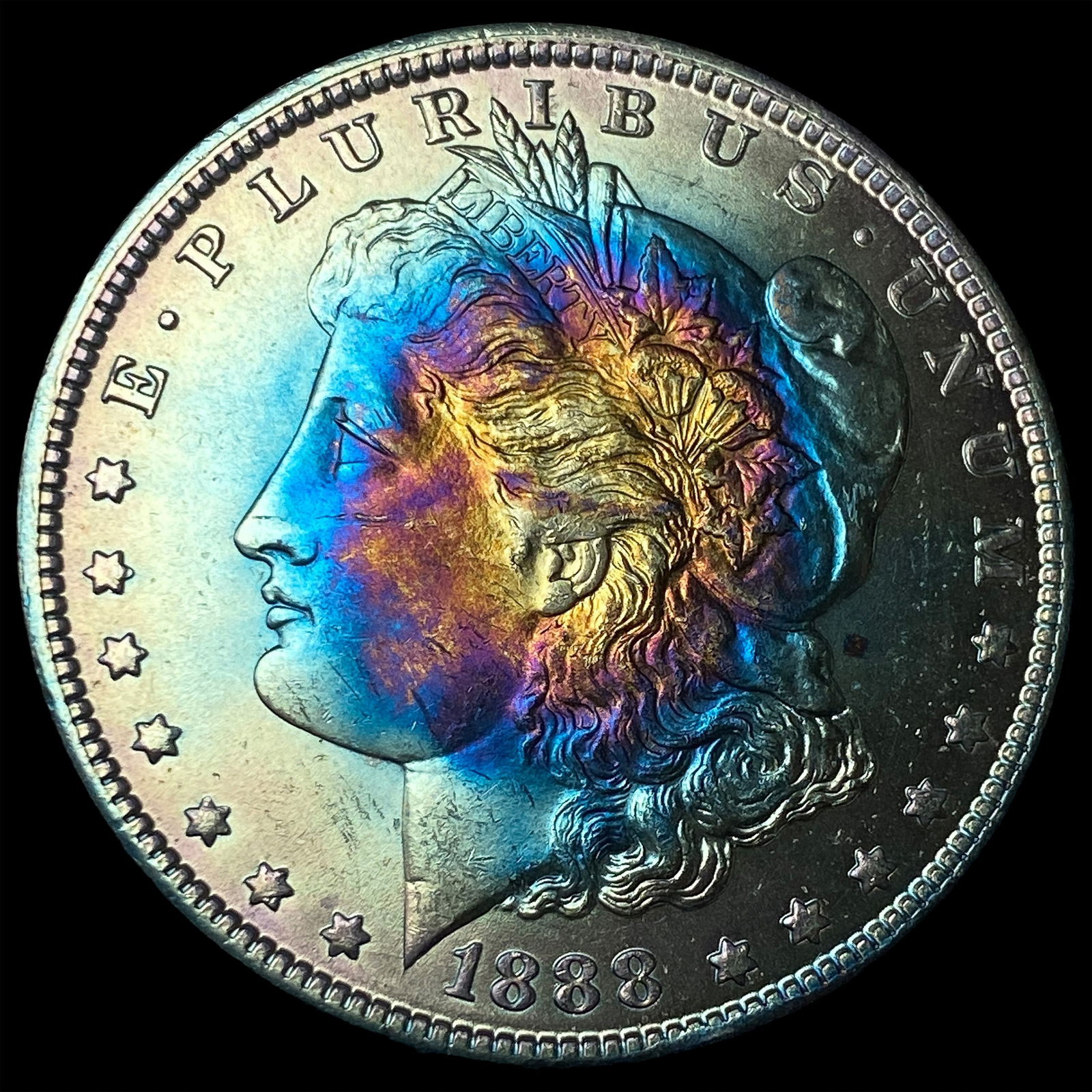 1888-O Silver Morgan Dollar CHOICE BU: 1888-O Silver Morgan Dollar CHOICE BU
