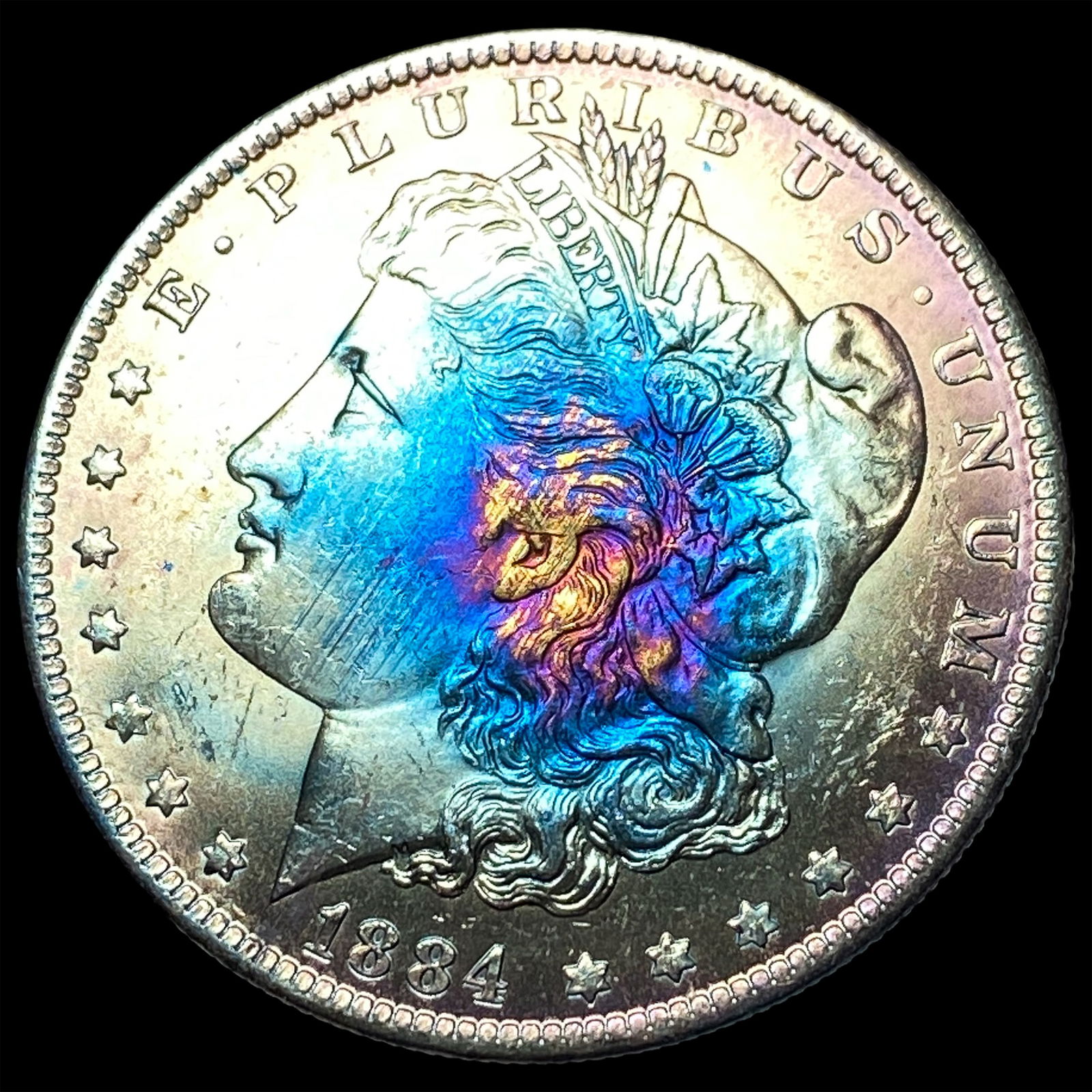 1884 Morgan Silver Dollar CHOICE BU: 1884 Morgan Silver Dollar CHOICE BU