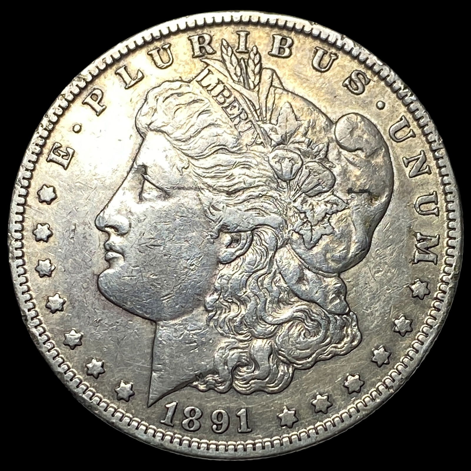1891-CC Silver Morgan Dollar CHOICE BU (1 of 2)