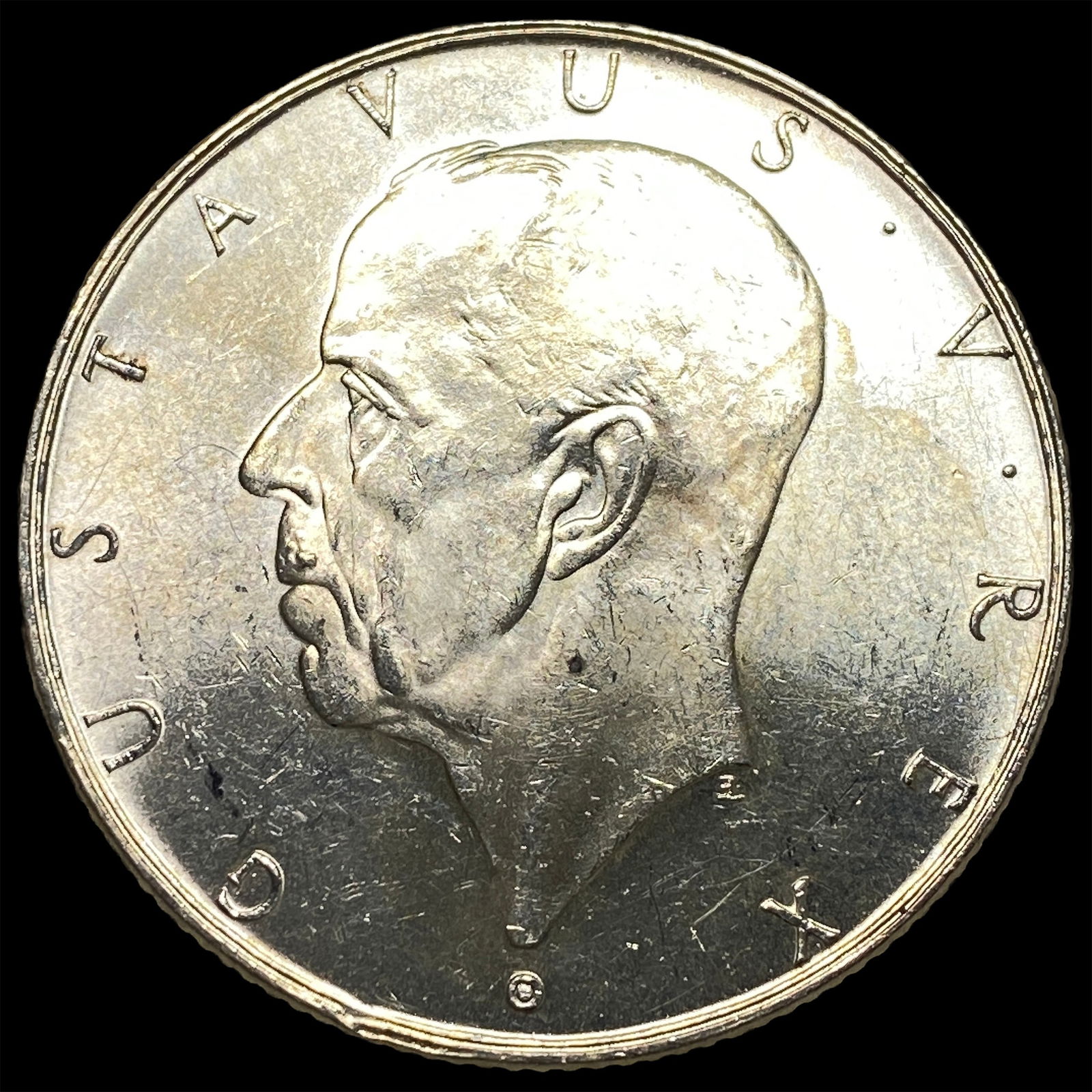 1938 Sweden Silver 2 Kroner UNCIRCULATED: 1938 Sweden Silver 2 Kroner UNCIRCULATED