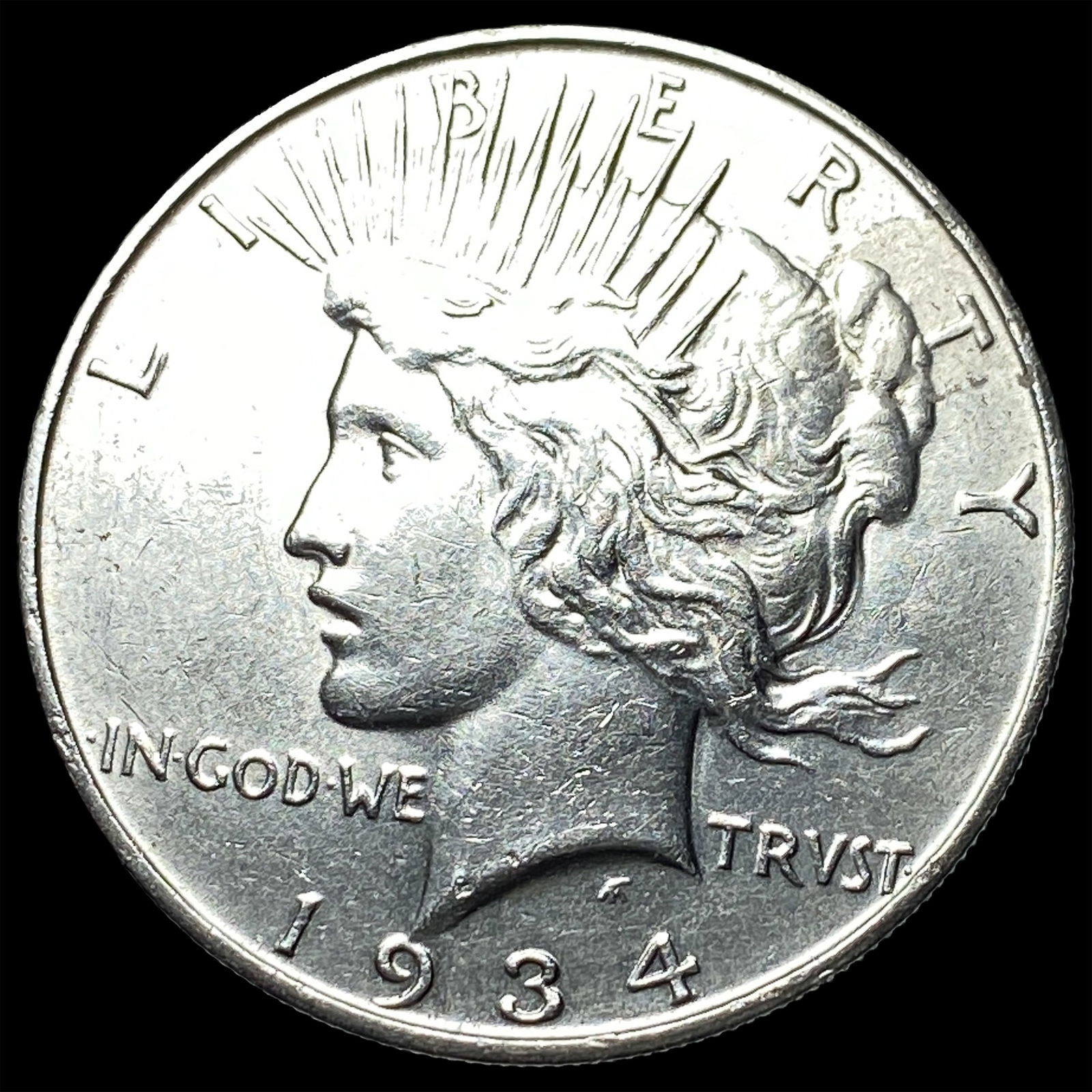 1934-D Silver Peace Dollar UNCIRCULATED: 1934-D Silver Peace Dollar UNCIRCULATED