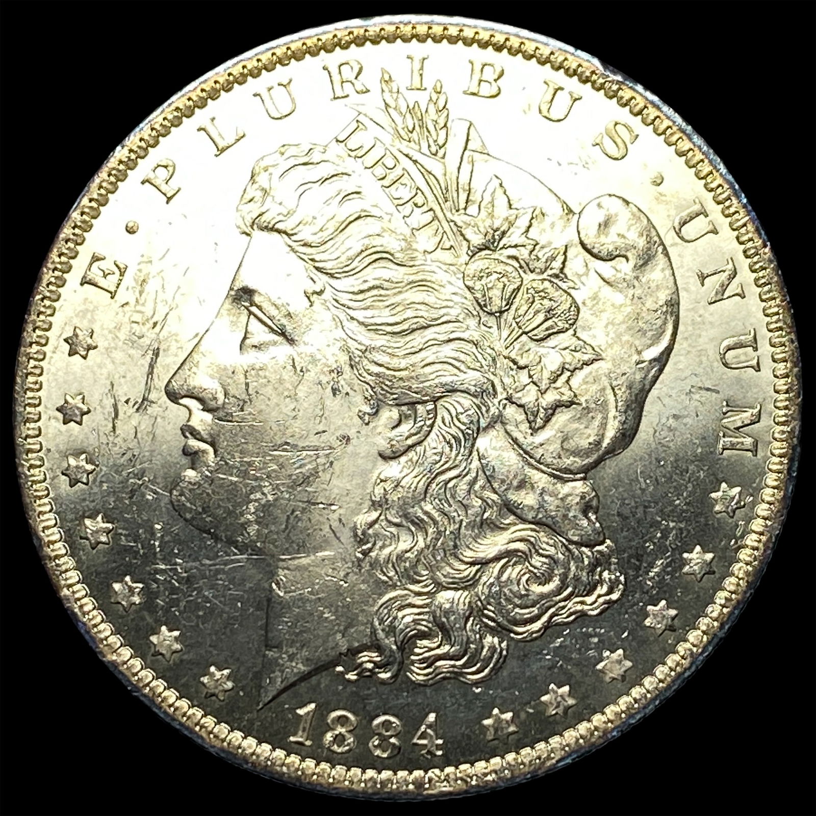 1884-O Silver Morgan Dollar CHOICE BU: 1884-O Silver Morgan Dollar CHOICE BU