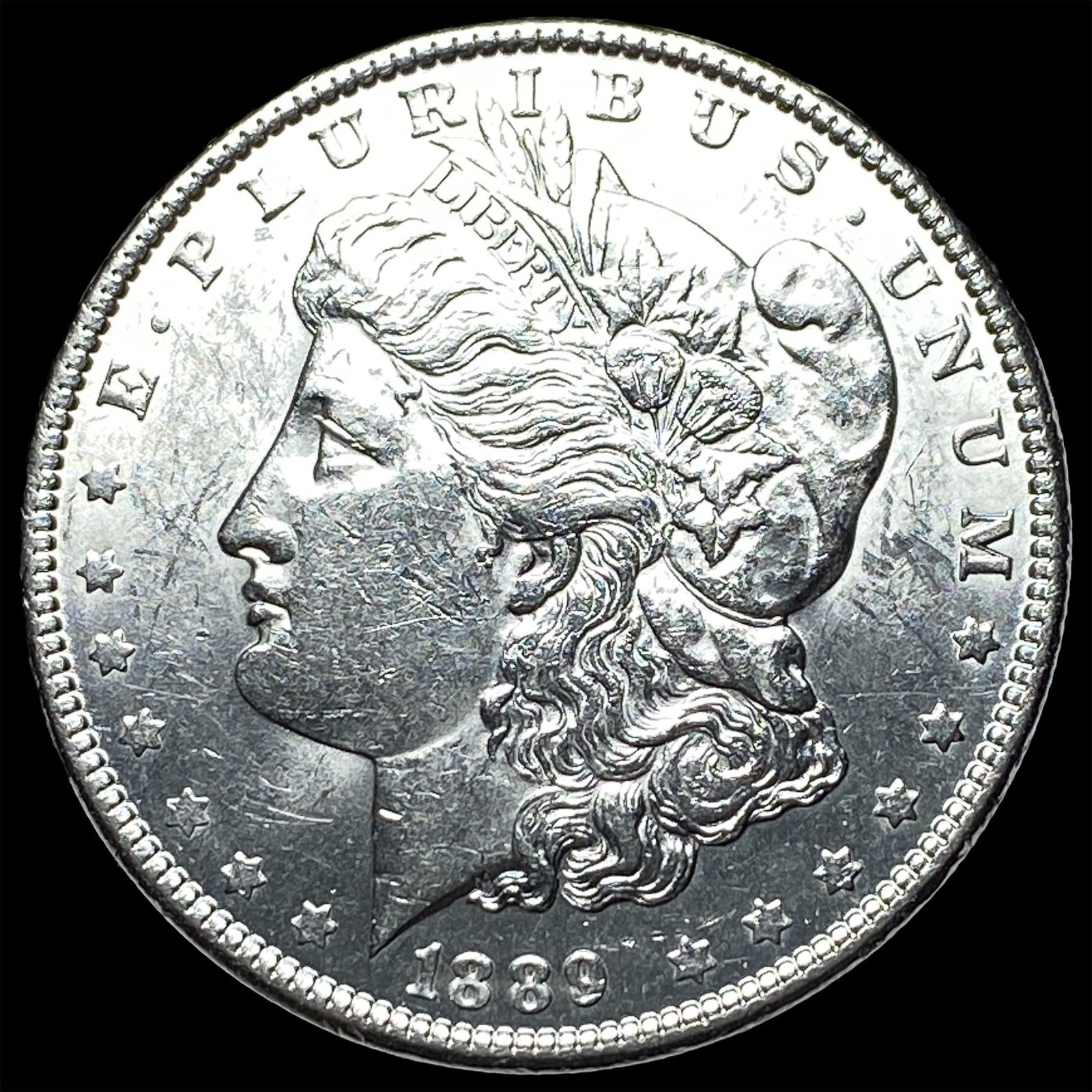 1889 Morgan Silver Dollar UNCIRCULATED: 1889 Morgan Silver Dollar UNCIRCULATED