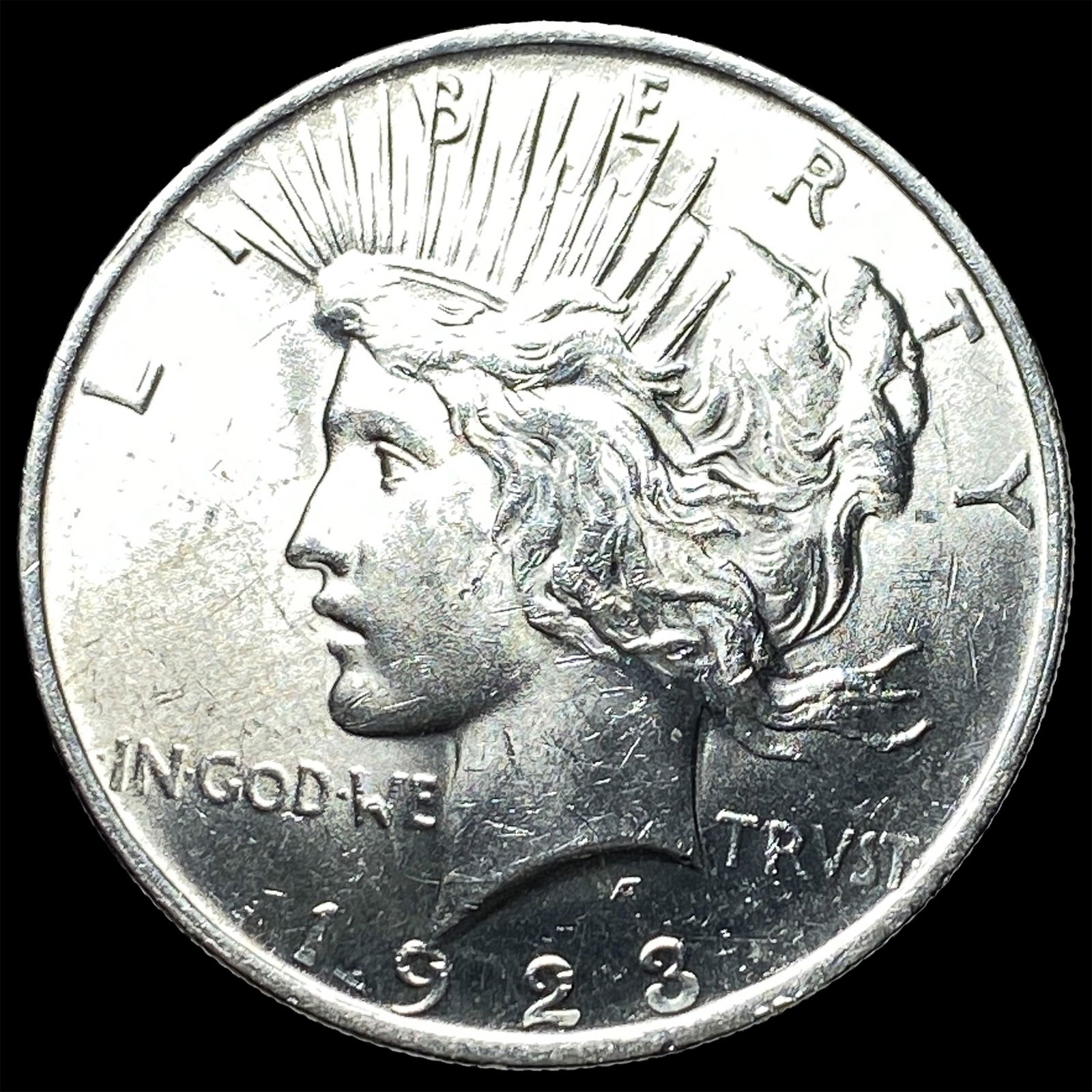 1923 Silver Peace Dollar CHOICE BU: 1923 Silver Peace Dollar CHOICE BU