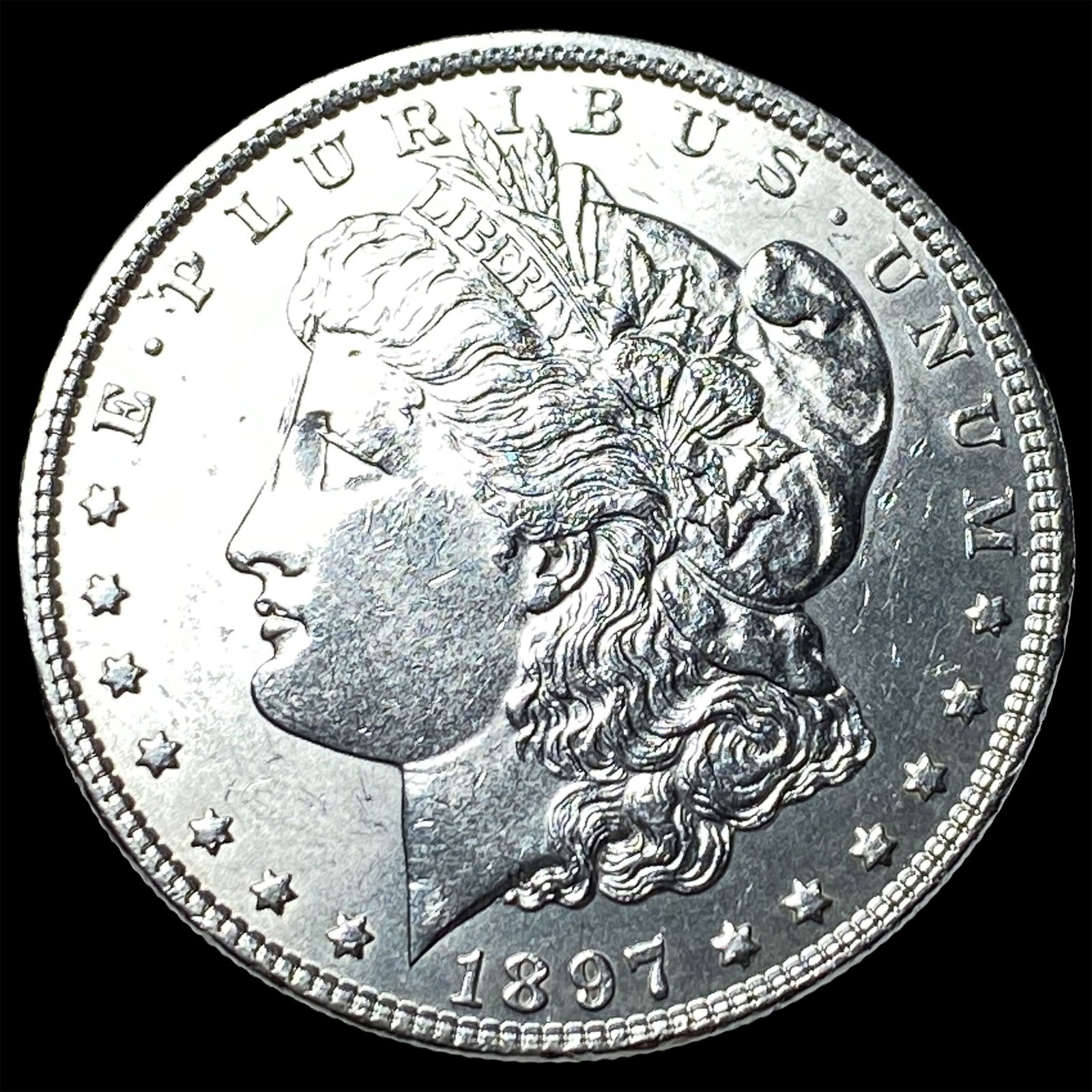 1897 Morgan Silver Dollar UNCIRCULATED: 1897 Morgan Silver Dollar UNCIRCULATED