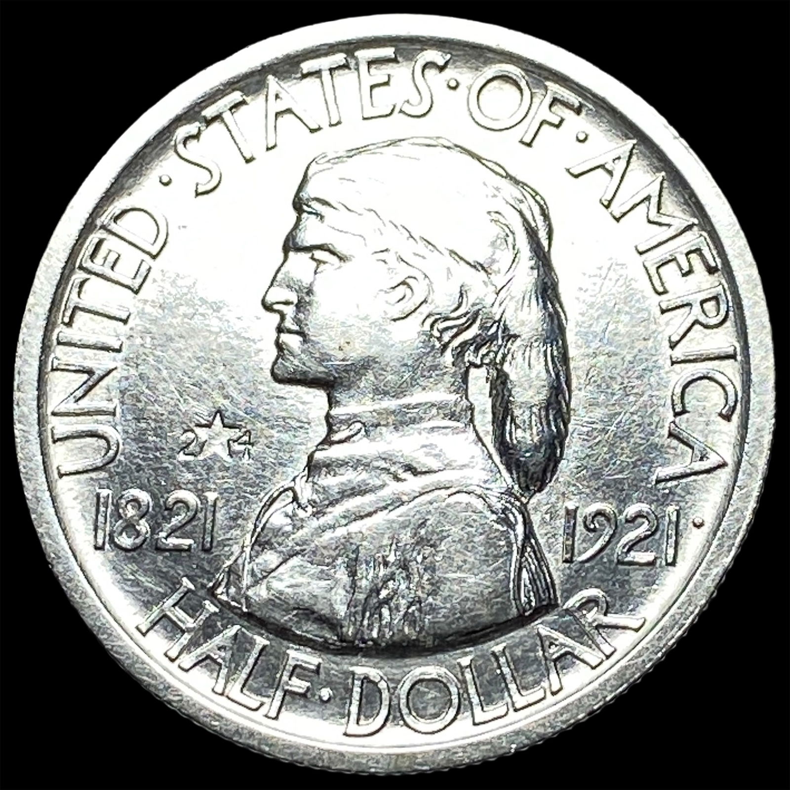 1921 Missouri Centennial Half Dollar CLOSELY UNCIRCULATED (1 of 2)