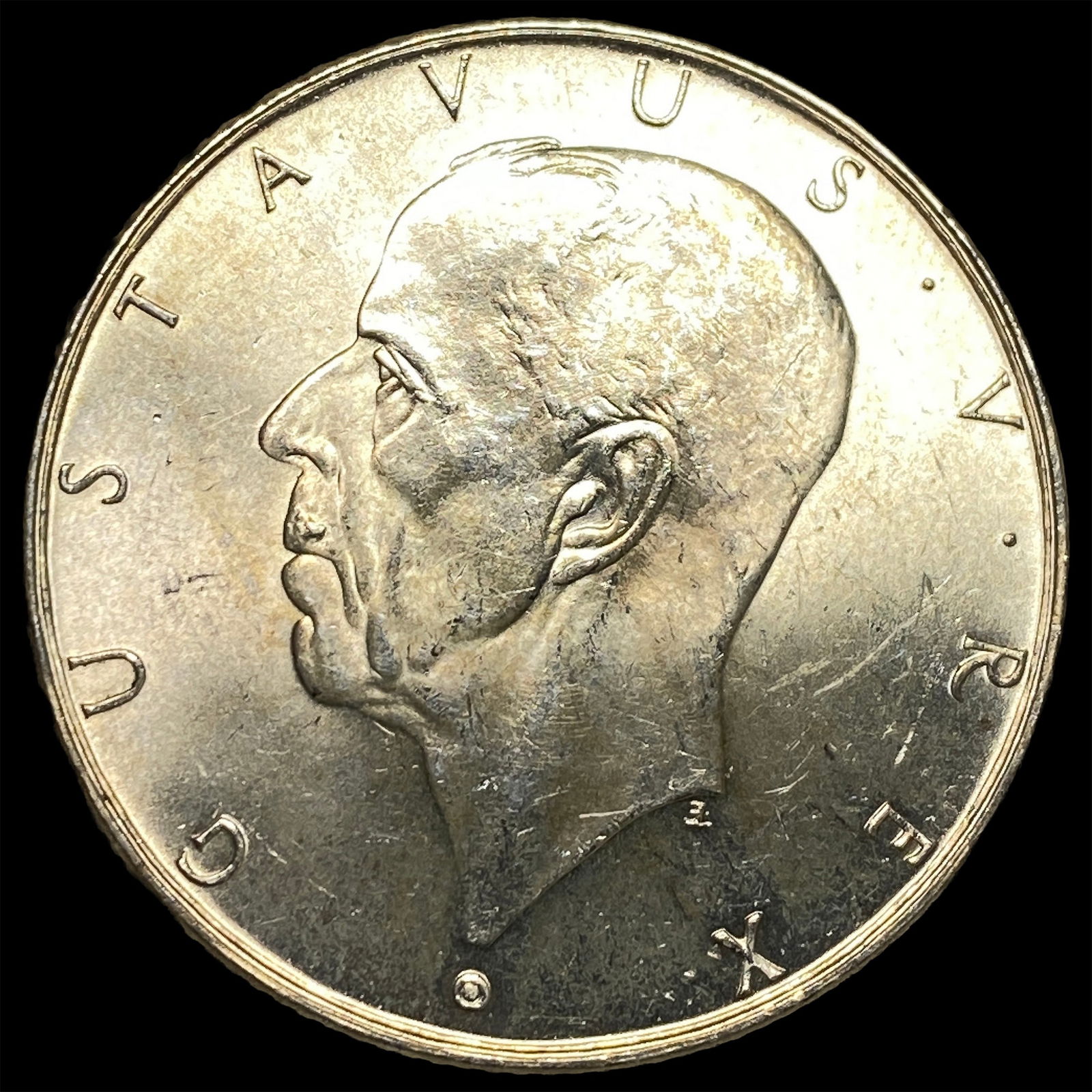 1938 Sweden Silver 2 Kroner UNCIRCULATED: 1938 Sweden Silver 2 Kroner UNCIRCULATED