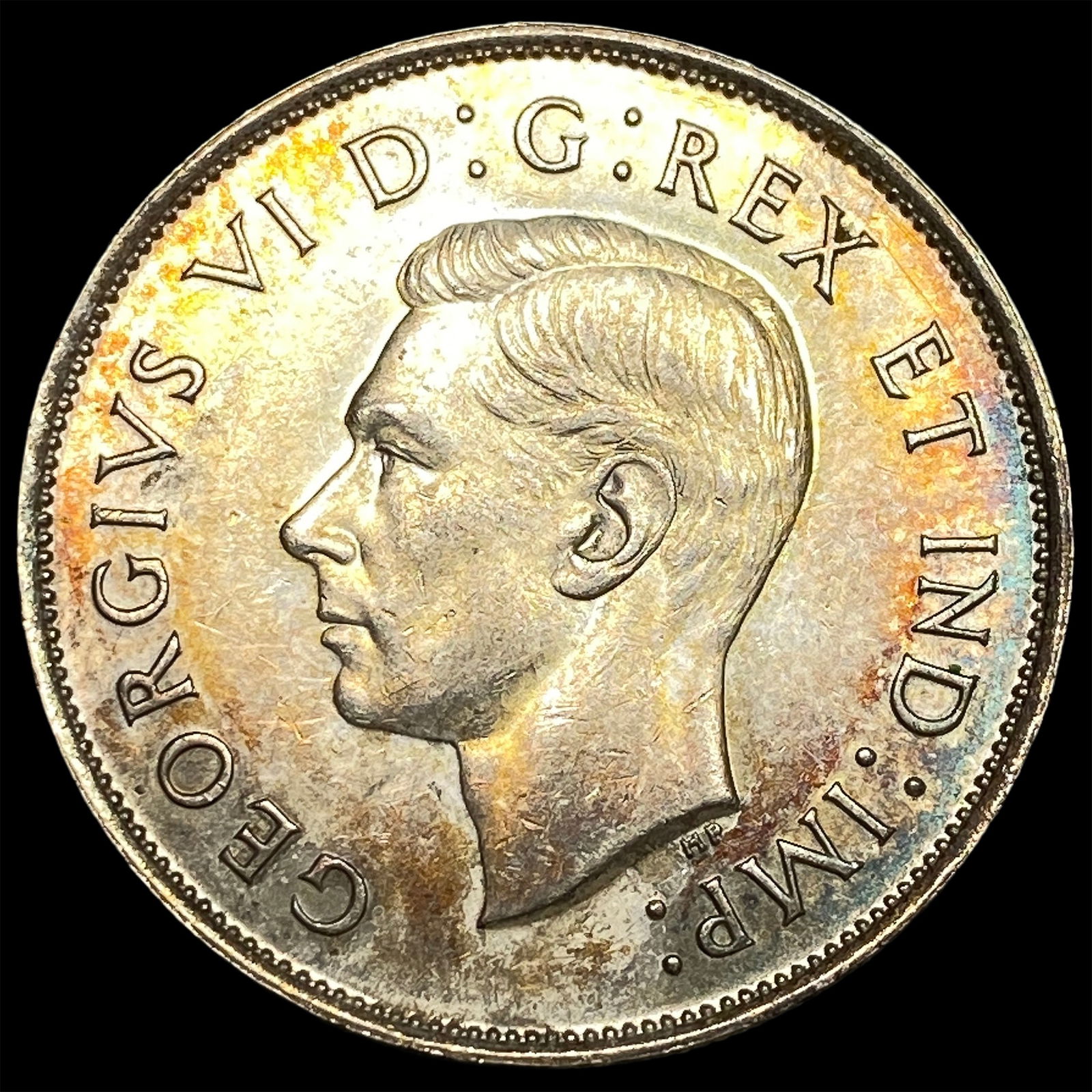 1941 Canada Silver Half Dollar UNCIRCULATED: 1941 Canada Silver Half Dollar UNCIRCULATED