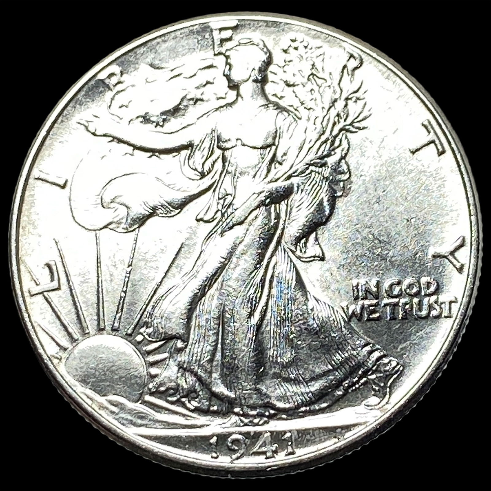 1941 Silver Half Dollar UNCIRCULATED: 1941 Silver Half Dollar UNCIRCULATED