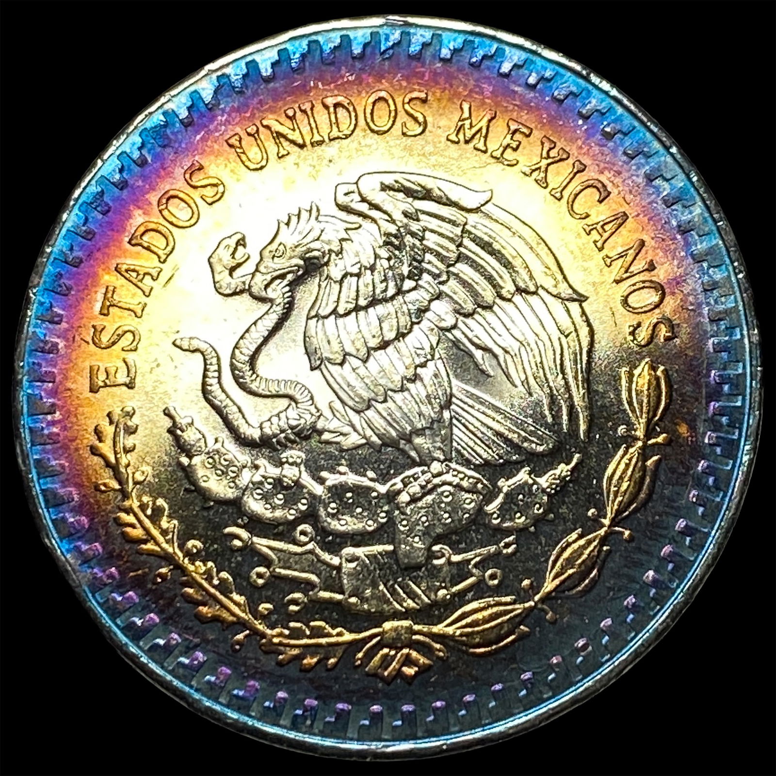 1984 Mexico Silver 1 Onza Libertad SUPERB GEM BU - 2