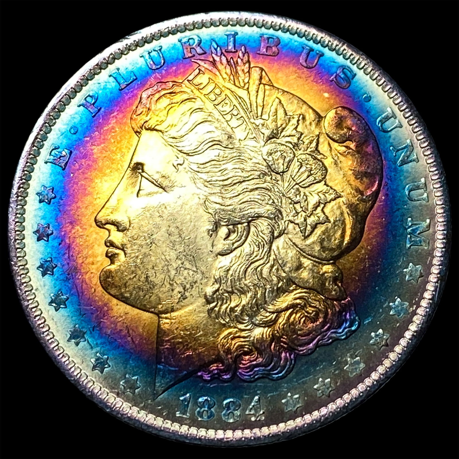 1884 Morgan Silver Dollar CHOICE BU: 1884 Morgan Silver Dollar CHOICE BU