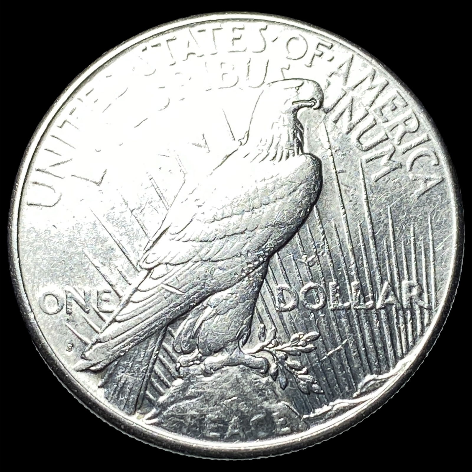 1923-S Silver Peace Dollar CLOSELY UNCIRCULATED - 2