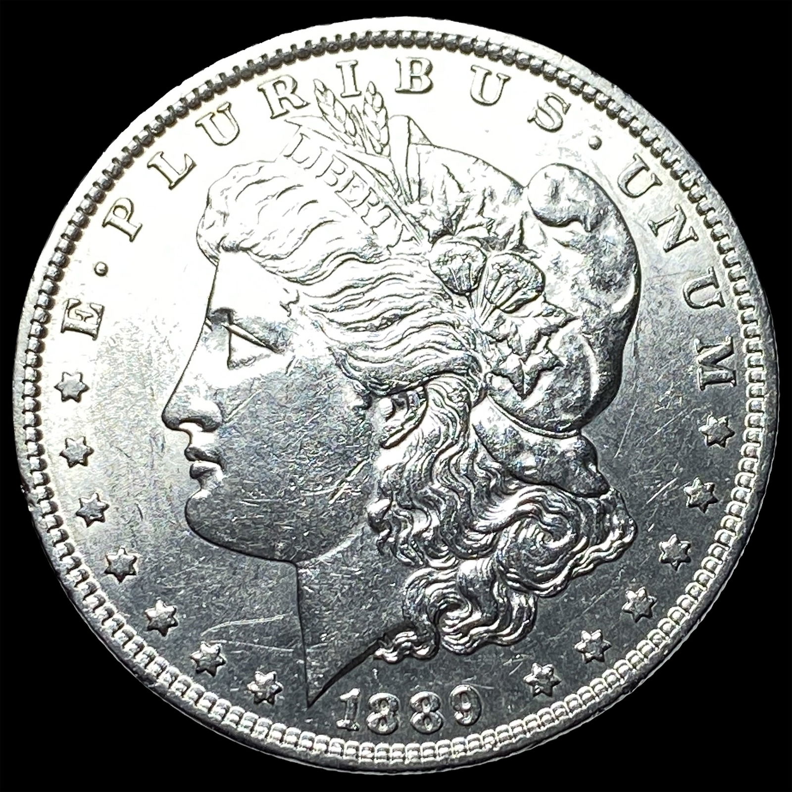1889 Silver Morgan Dollar UNCIRCULATED: 1889 Silver Morgan Dollar UNCIRCULATED