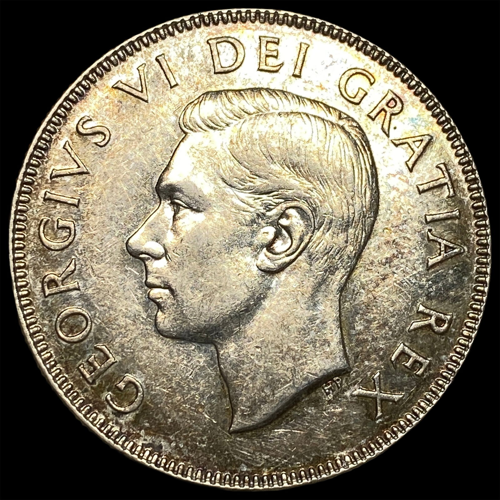 1949 Canada Silver Half Dollar CHOICE AU: 1949 Canada Silver Half Dollar CHOICE AU