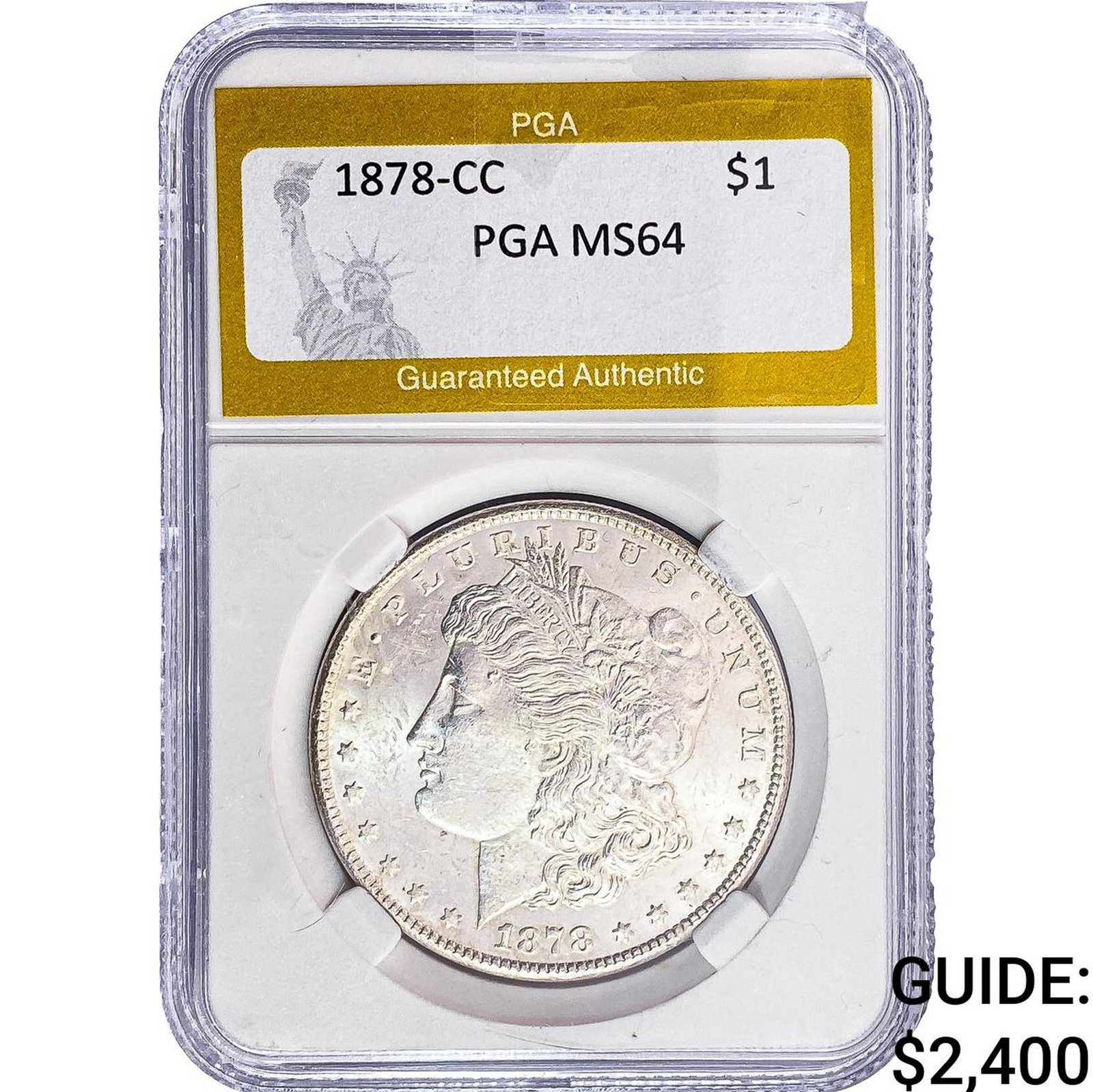 1878-CC Morgan Silver Dollar PGA MS64 (1 of 2)