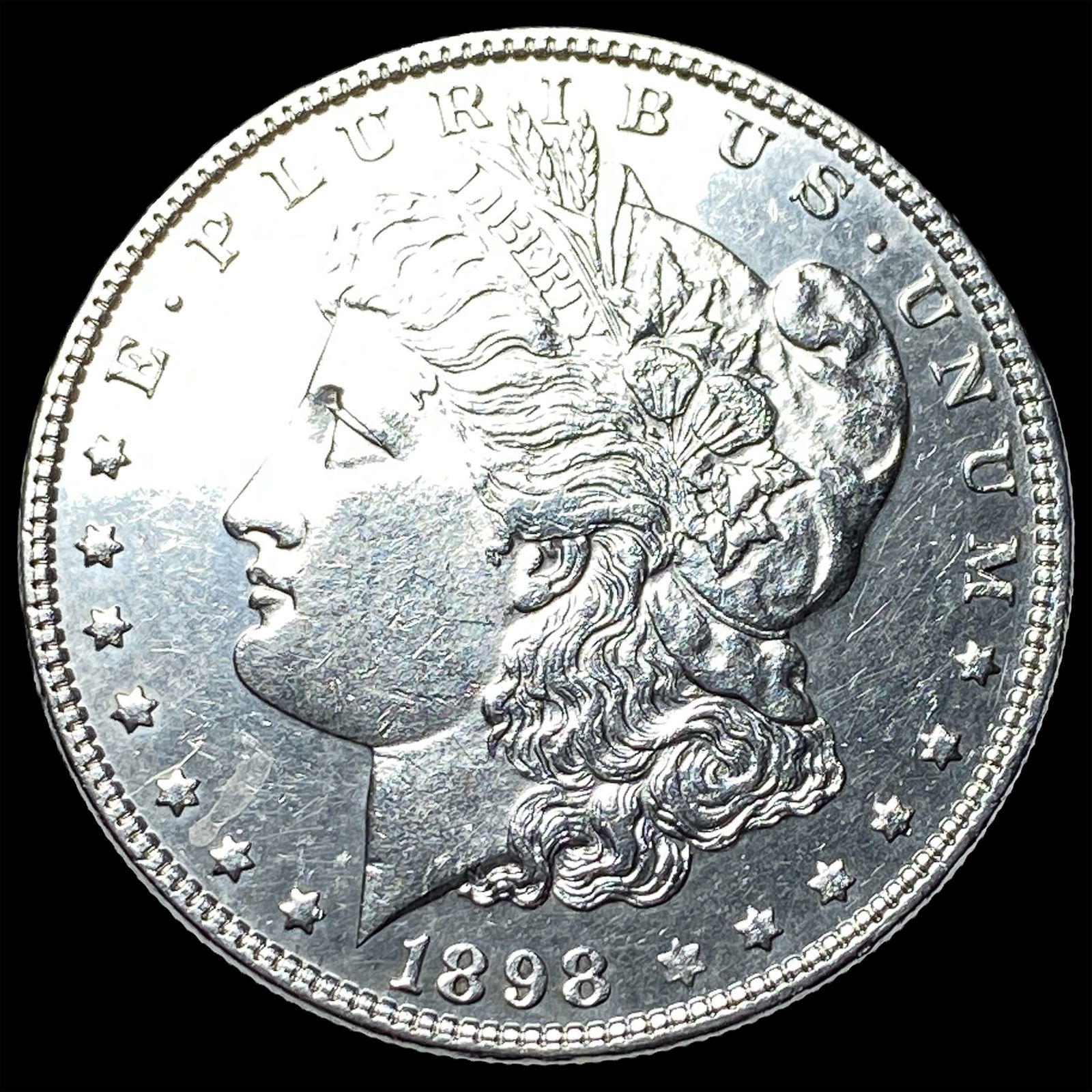1898 Morgan Silver Dollar UNCIRCULATED: 1898 Morgan Silver Dollar UNCIRCULATED
