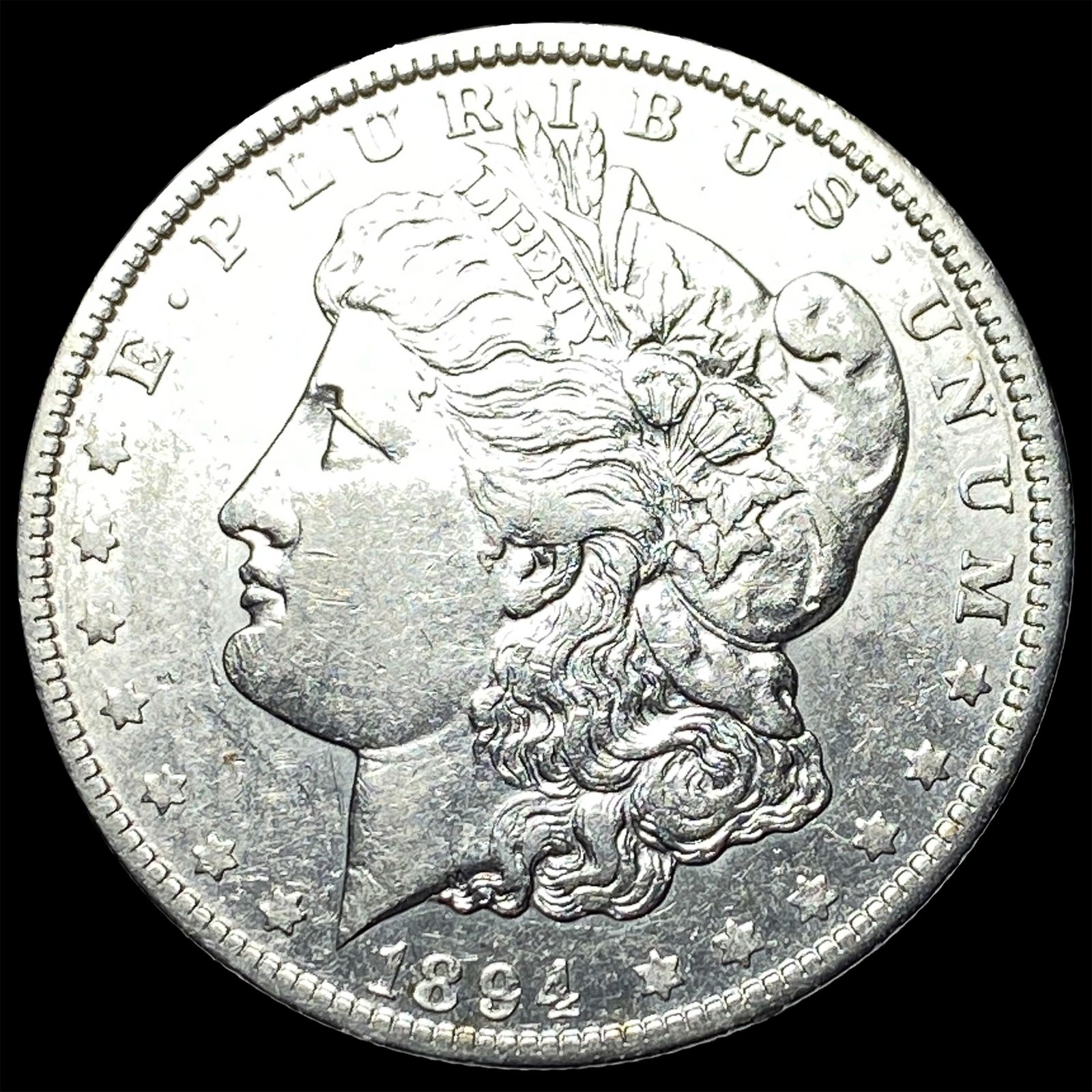 1894-O Silver Morgan Dollar CLOSELY UNCIRCULATED: 1894-O Silver Morgan Dollar CLOSELY UNCIRCULATED