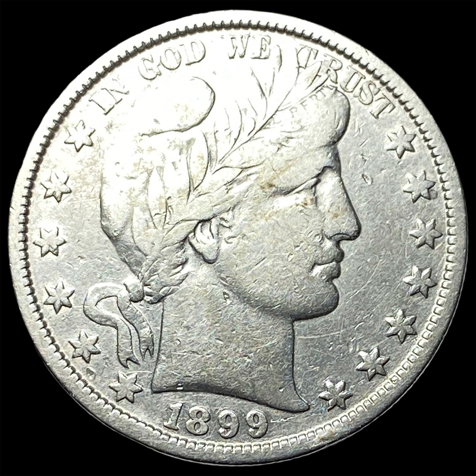 1899 Barber Half Dollar LIGHTLY CIRCULATED (1 of 2)