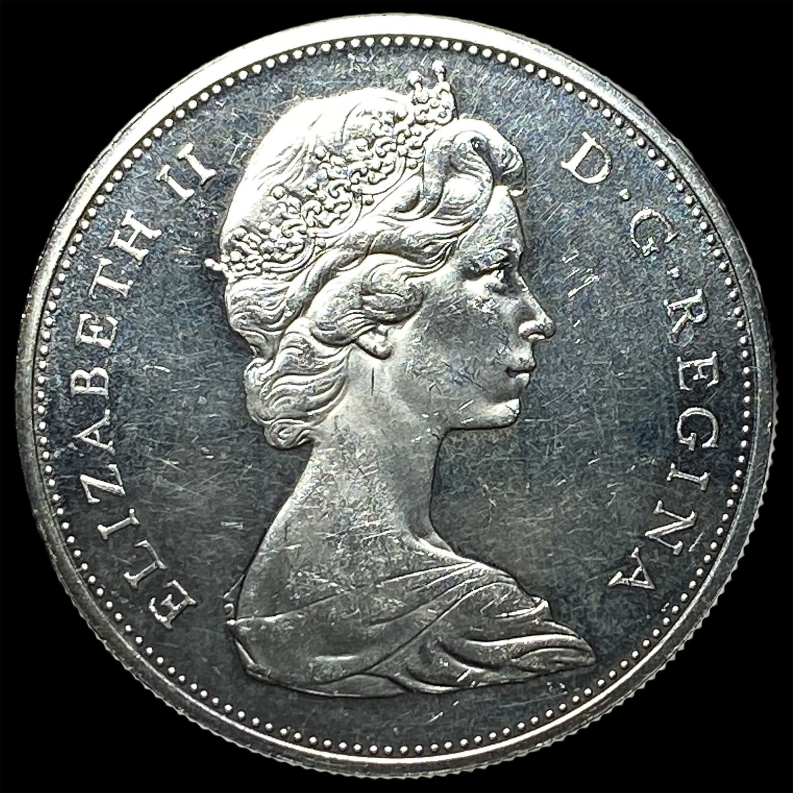 1965 Canada Silver Dollar CHOICE BU: 1965 Canada Silver Dollar CHOICE BU