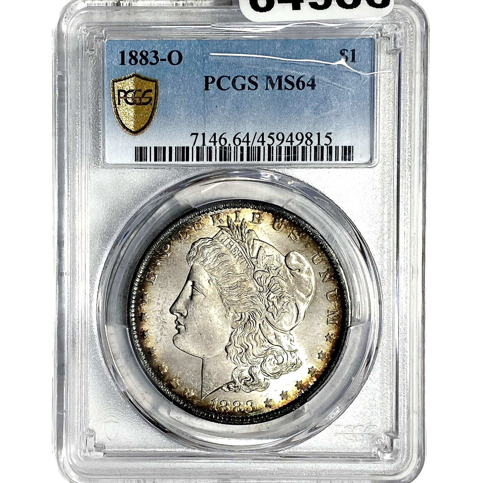 1883-O Morgan Silver Dollar PCGS MS64: 1883-O Morgan Silver Dollar PCGS MS64
