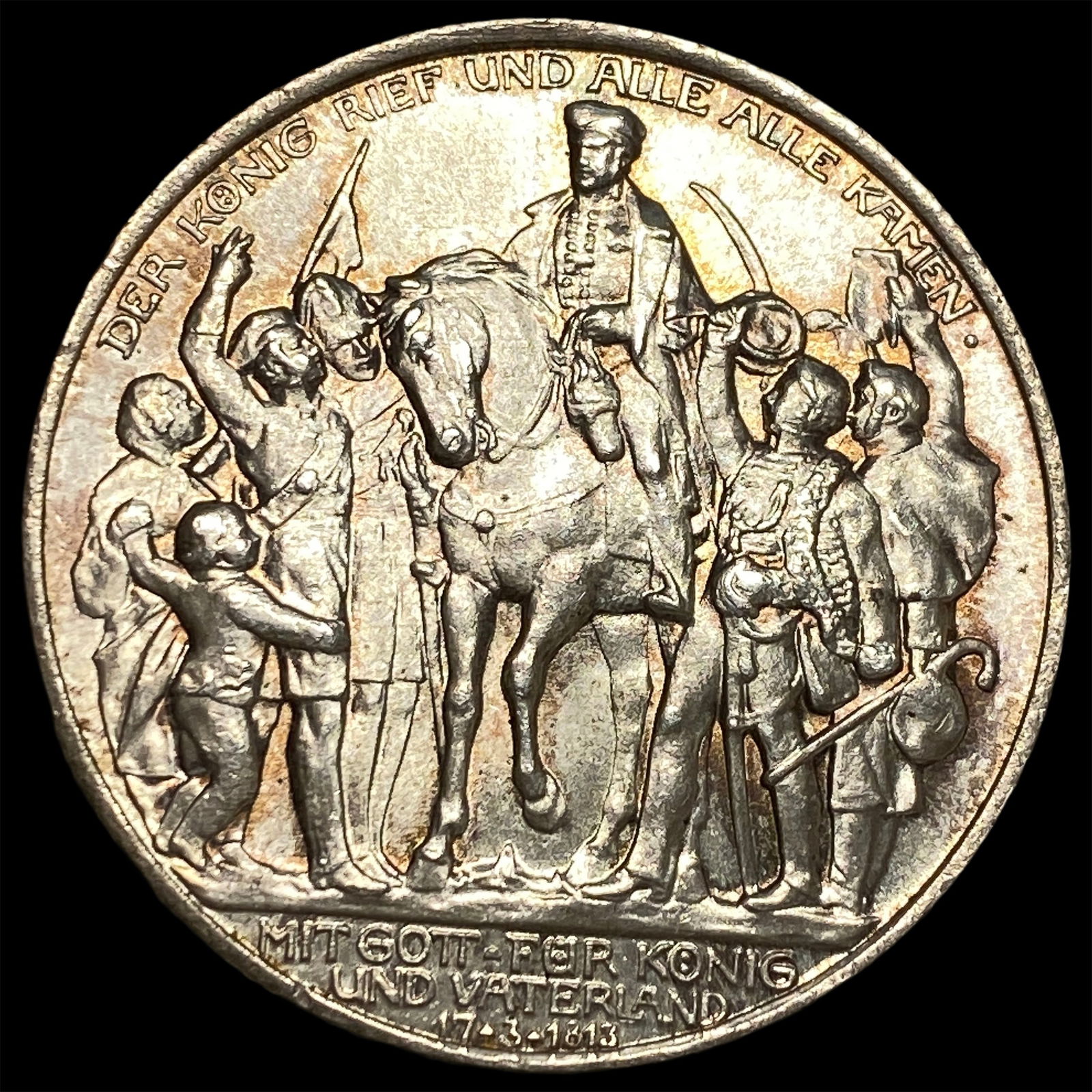 Germany Silver 3 Marks UNCIRCULATED - 2