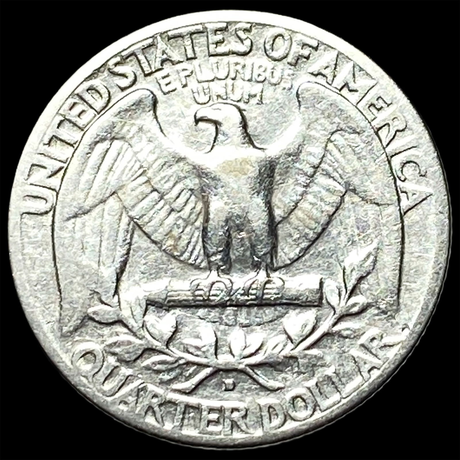 1932-D Silver Washington Quarter NEARLY UNCIRCULATED - 2