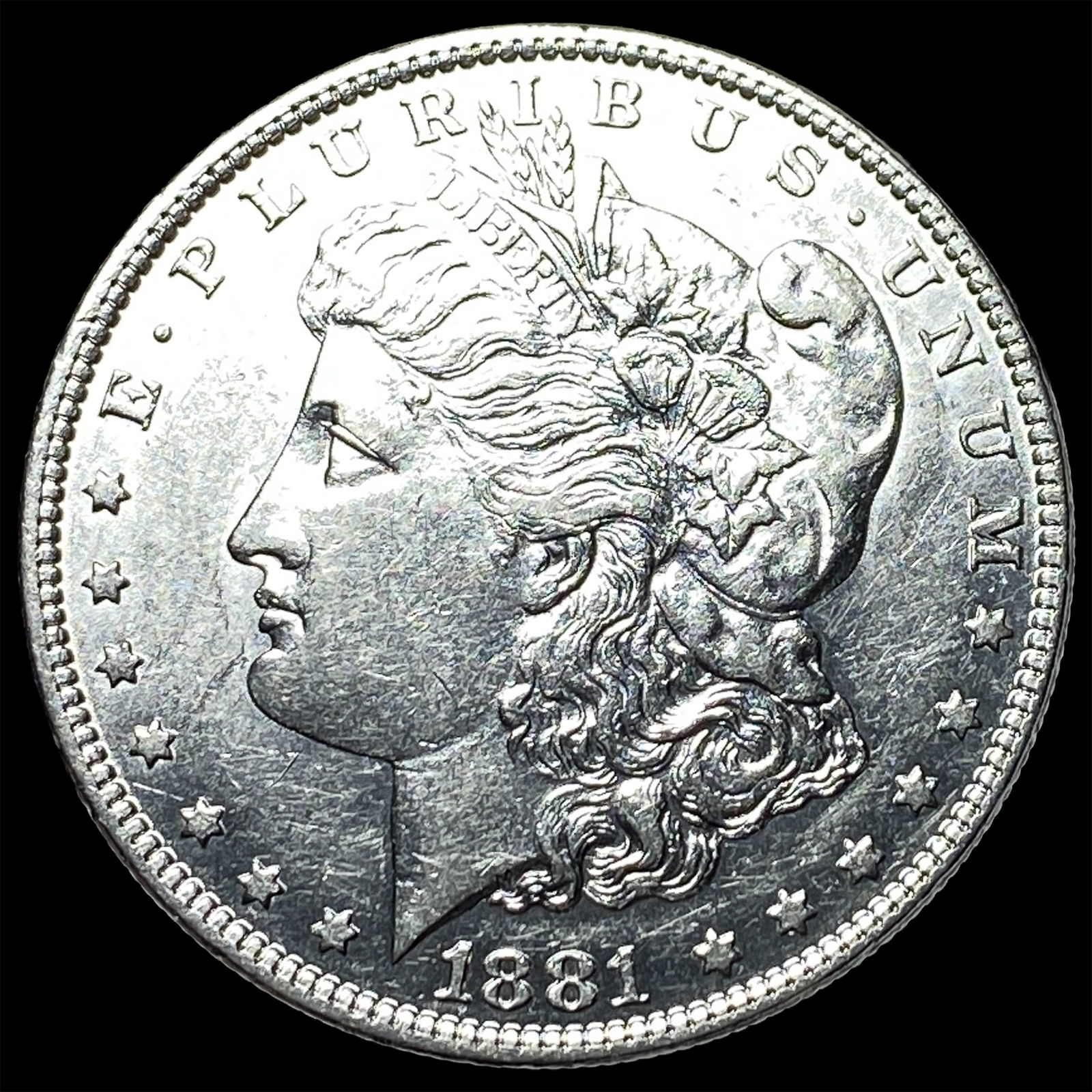 1881 Morgan Silver Dollar UNCIRCULATED: 1881 Morgan Silver Dollar UNCIRCULATED