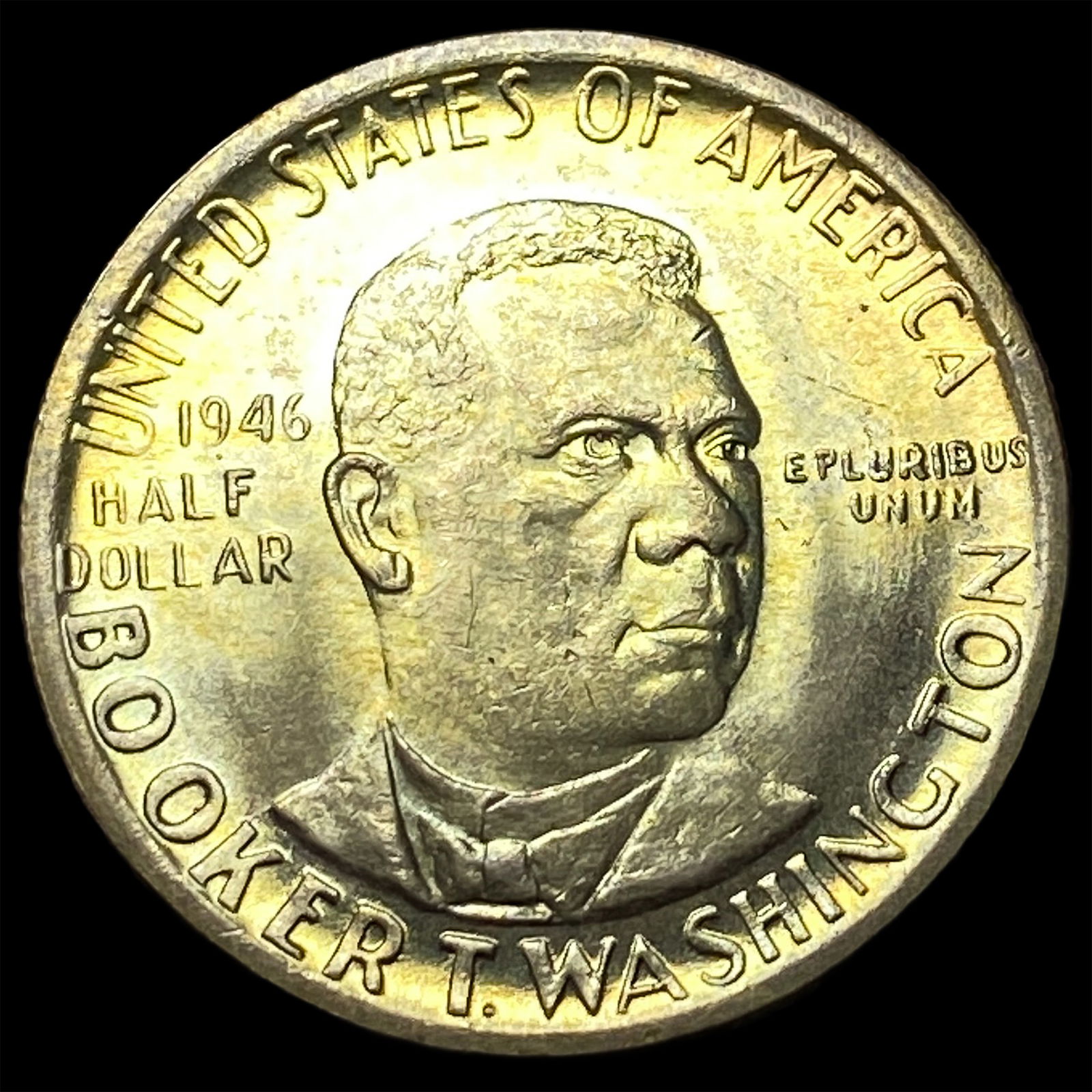 1946 Silver Half Dollar Booker T. Washington CHOICE BU (1 of 2)