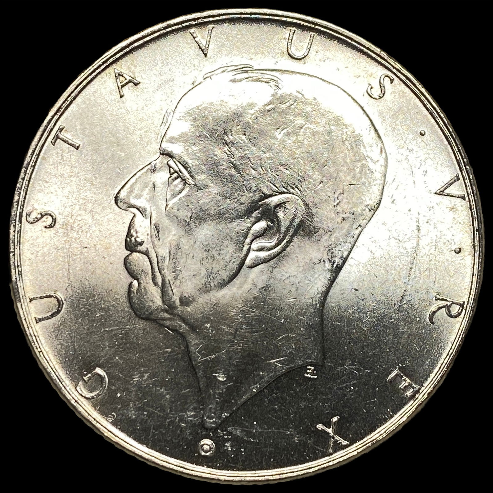 1938 Sweden Silver 2 Kroner UNCIRCULATED: 1938 Sweden Silver 2 Kroner UNCIRCULATED