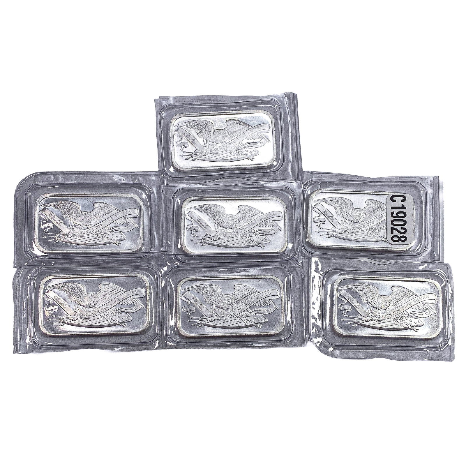 [7] 1oz Silver Bars Silvertowne - 2