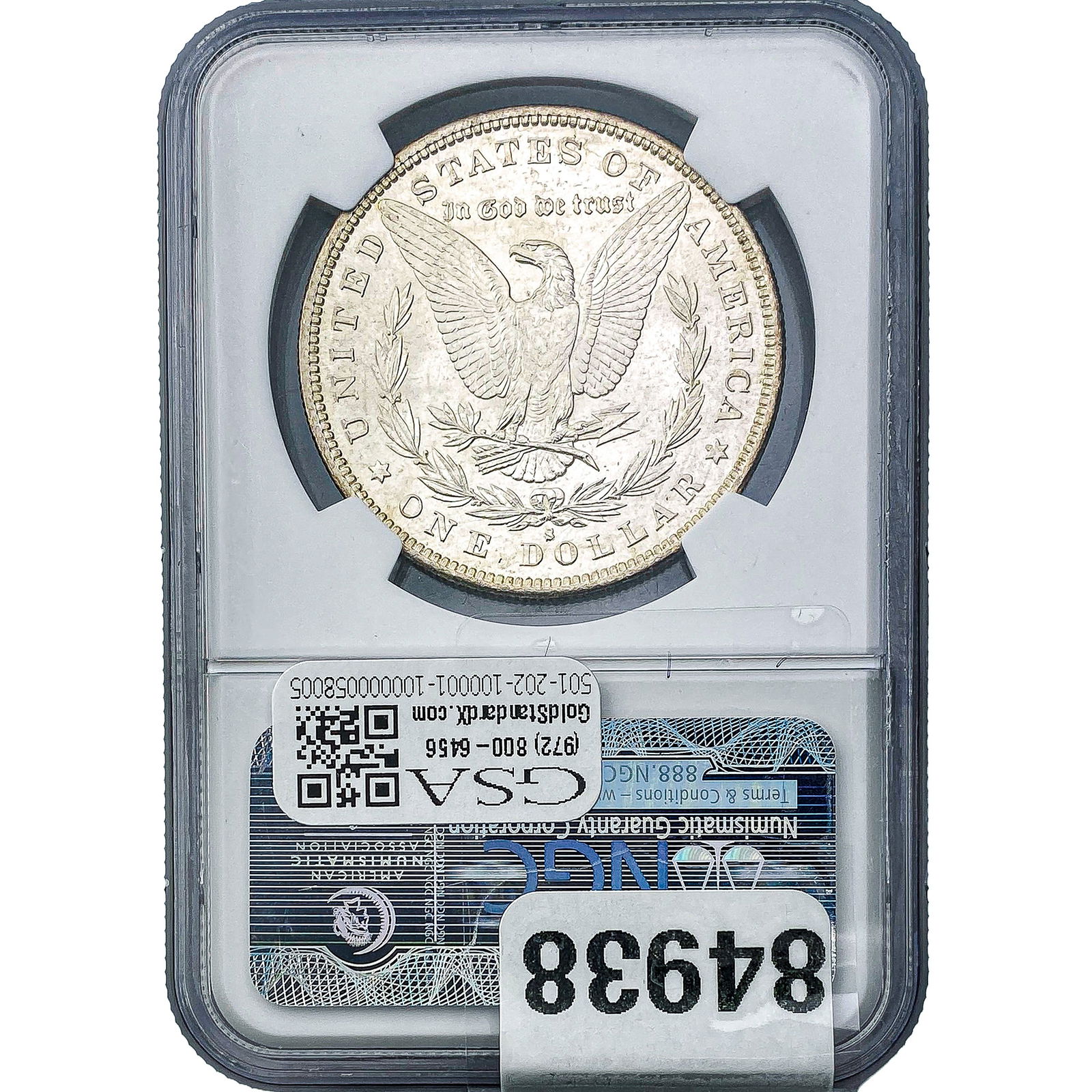 1882-S Morgan Silver Dollar NGC MS65 - 2