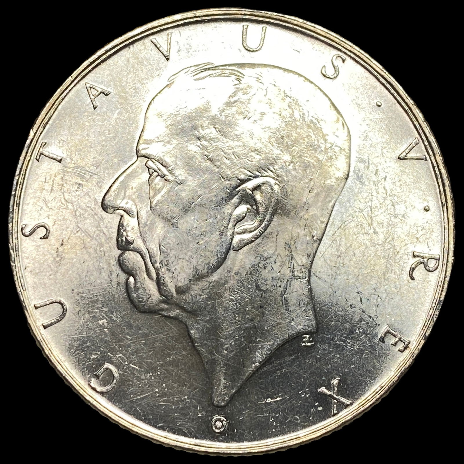 1938 Sweden Silver 2 Kroner UNCIRCULATED: 1938 Sweden Silver 2 Kroner UNCIRCULATED