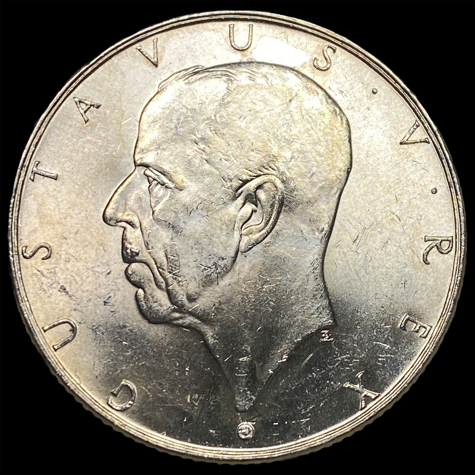 1938 Sweden Silver 2 Kroner UNCIRCULATED: 1938 Sweden Silver 2 Kroner UNCIRCULATED