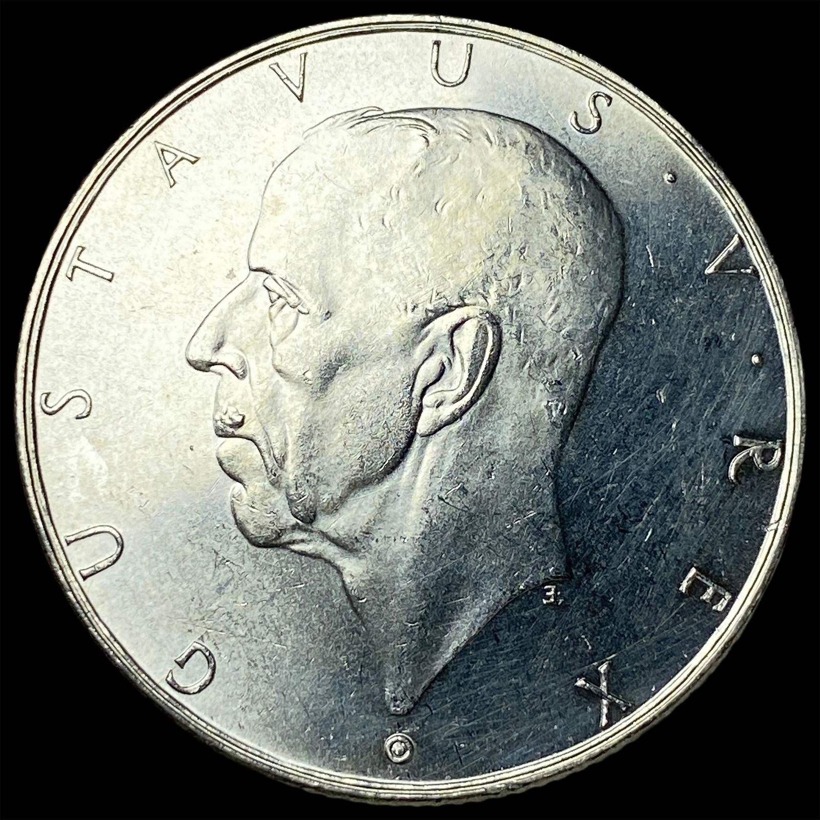 1938 Sweden Silver 2 Kroner UNCIRCULATED: 1938 Sweden Silver 2 Kroner UNCIRCULATED