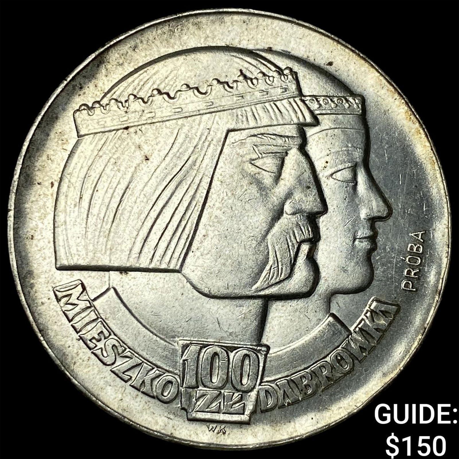 1966 Poland Silver 100 Zylotych UNCIRCULATED: 1966 Poland Silver 100 Zylotych UNCIRCULATED