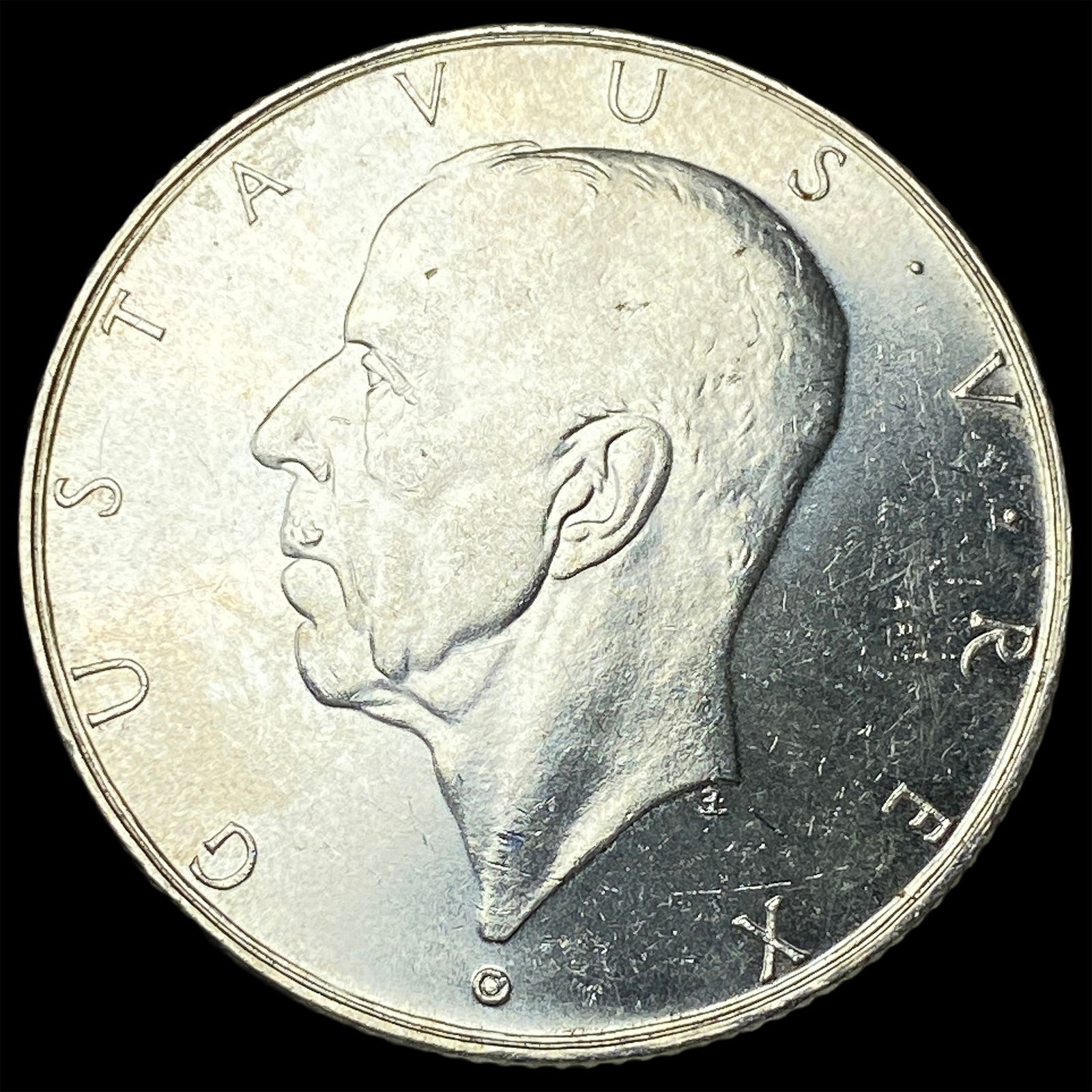 1938 Sweden Silver 2 Kroner UNCIRCULATED: 1938 Sweden Silver 2 Kroner UNCIRCULATED