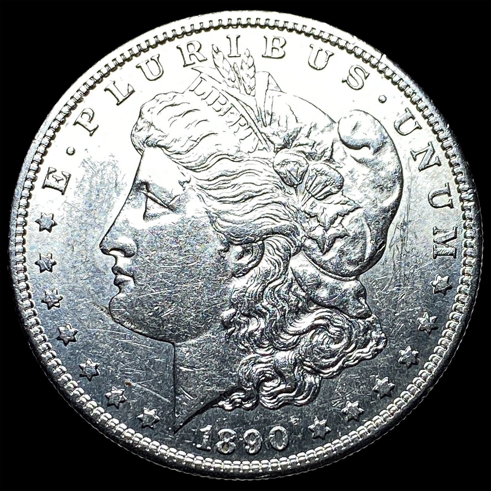 1890-S Silver Morgan Dollar UNCIRCULATED: 1890-S Silver Morgan Dollar UNCIRCULATED